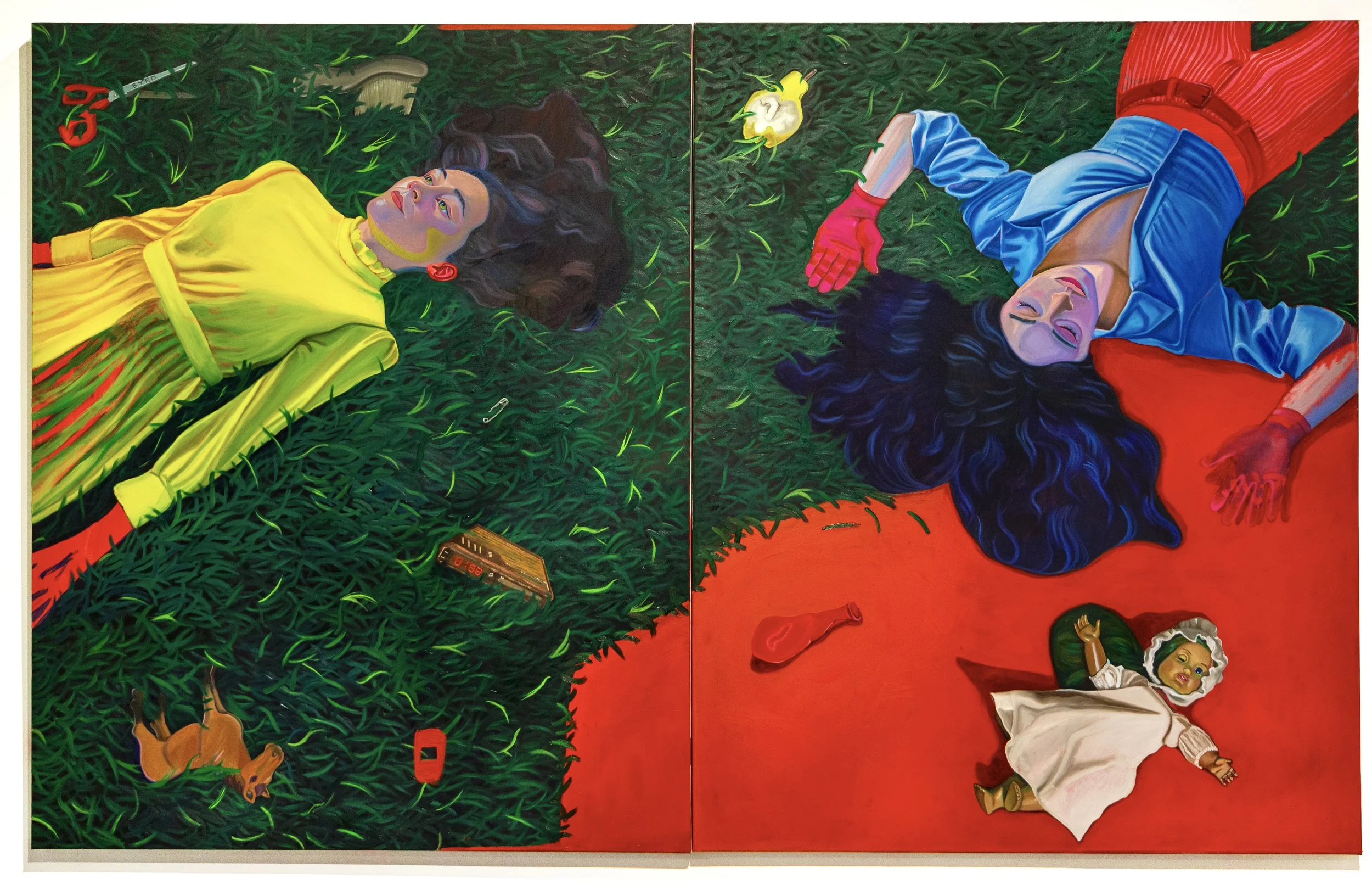 Hypnagogia, 60 x 96 inches, oil
