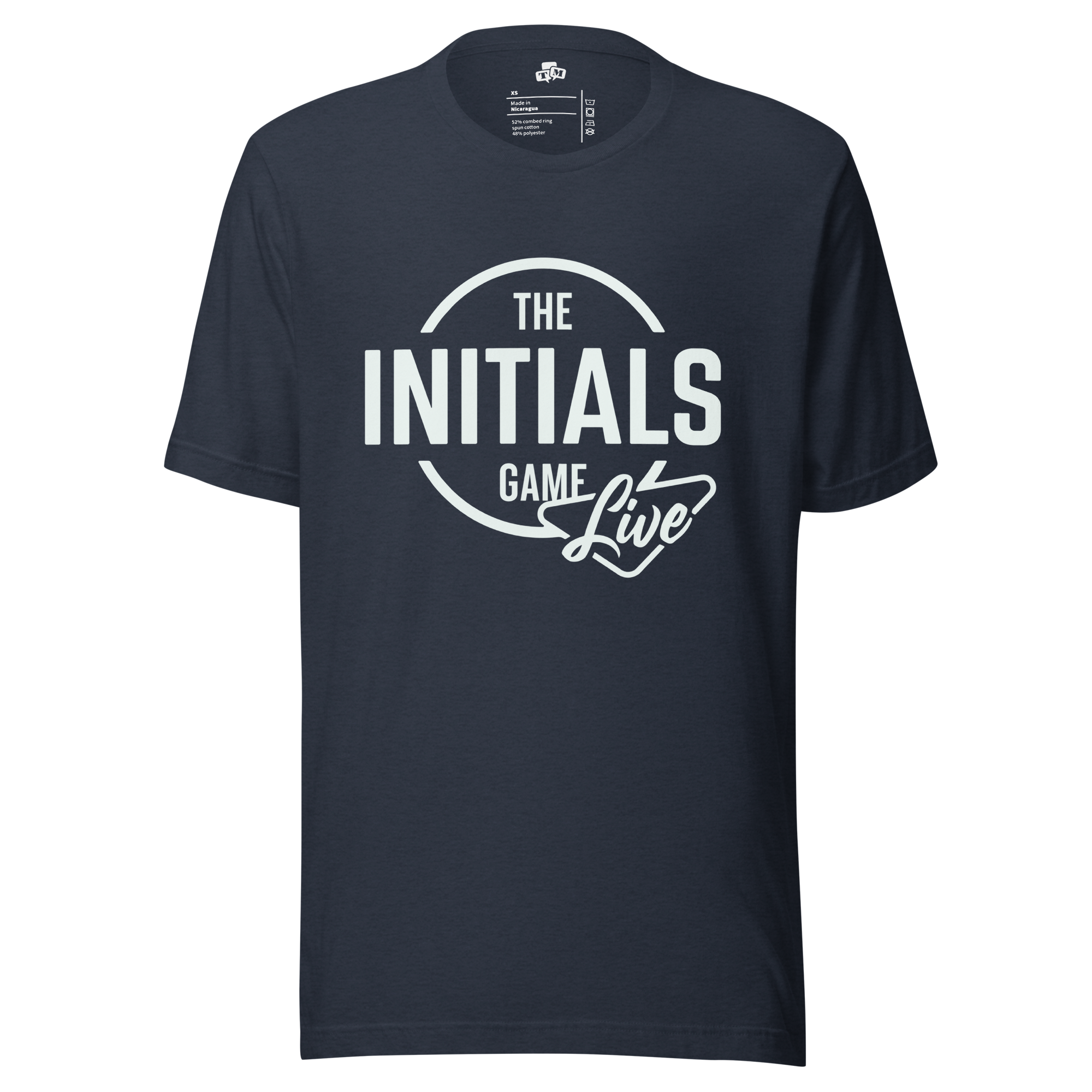 Initials Game Live t-shirt