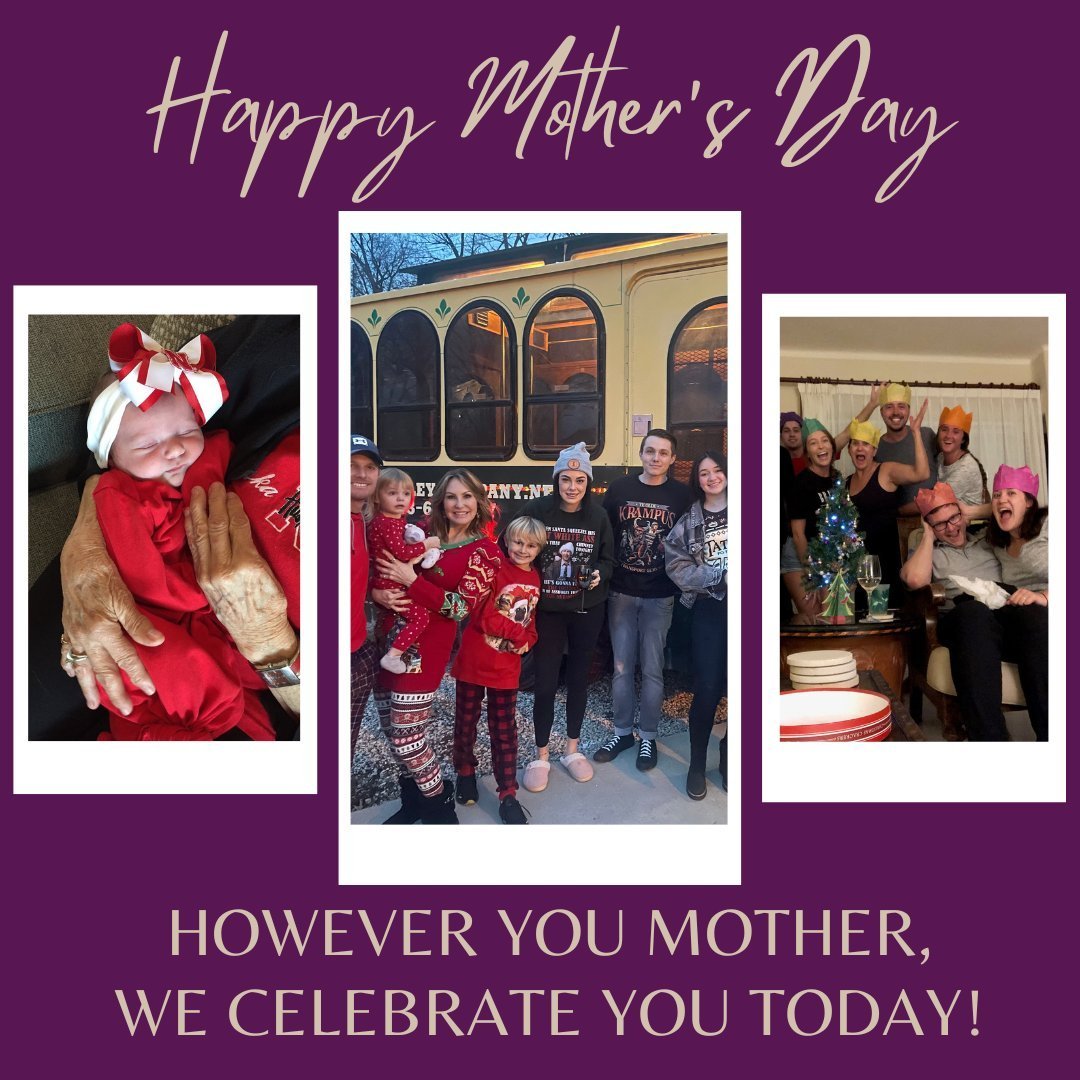 Today, we're celebrating all moms (brand new moms, fur baby moms, moms who nurture the neighborhood, God-Mothers and so many other beautiful and unique versions of motherhood)! May you find peace, rest, a delicious meal and maybe a little extra love 