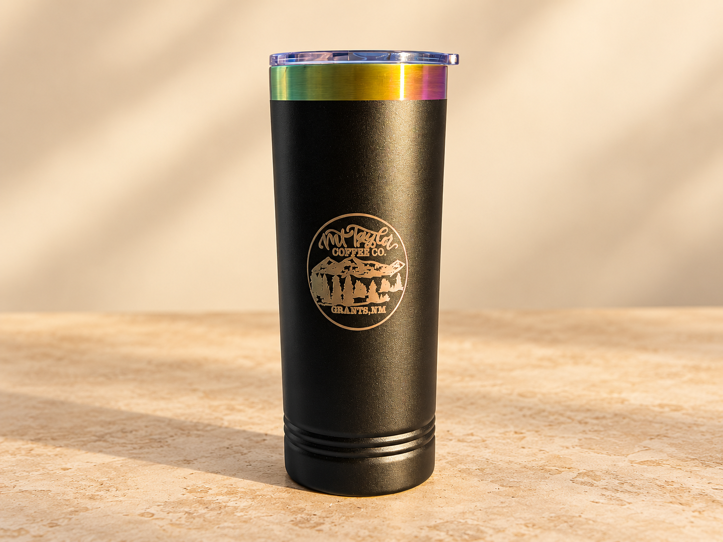 Engraved black tumbler on sandstone-5.png