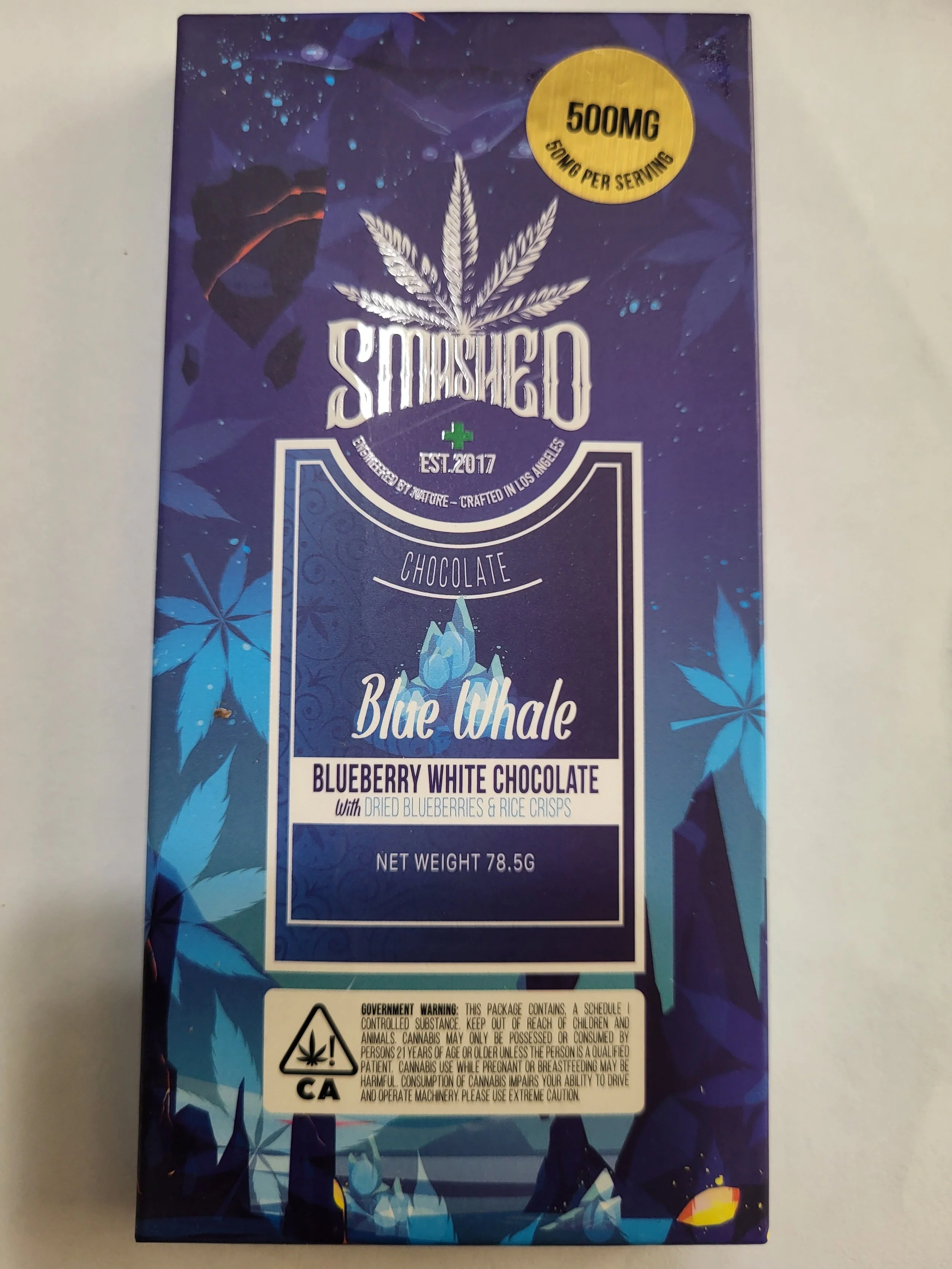 Blueberry White Chocolate Bar