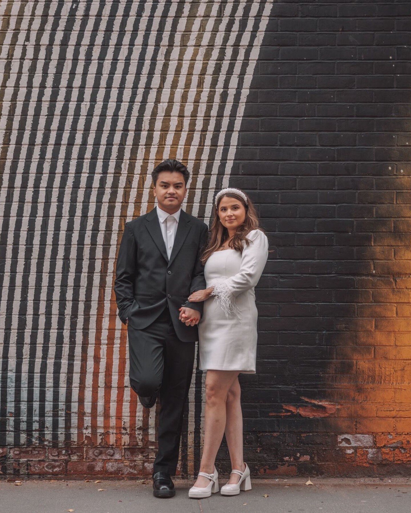 Looking fly in Dumbo is the law. Congrats to Janmark &amp; Carly! 💃🕺✨