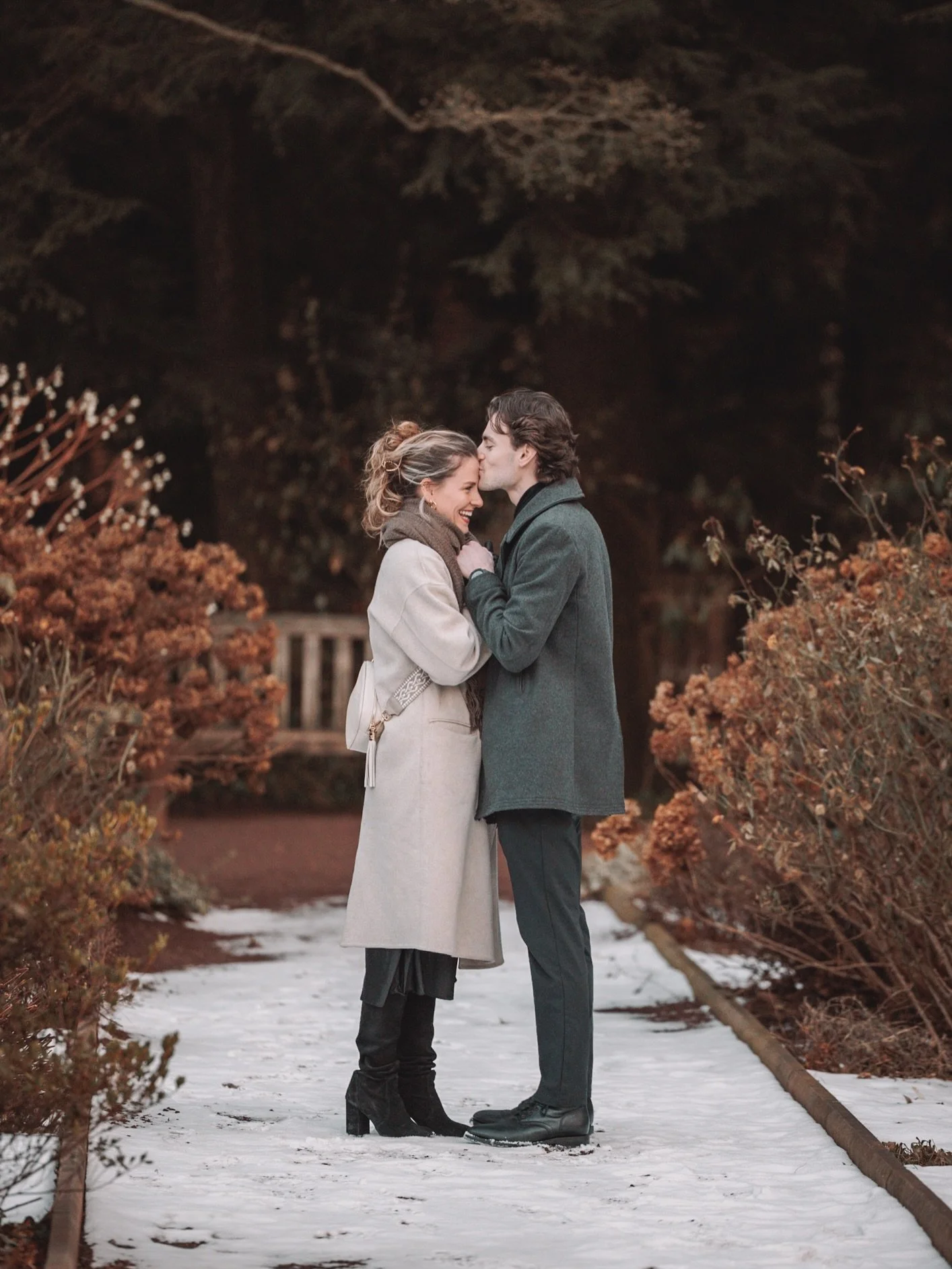 The weather outside might be frightful, but this couple is very delightful. Congrats M &amp; S!
.
.
.
#njproposalphotographer #njproposal #njweddingphotographer #njweddingplanner #njwedding