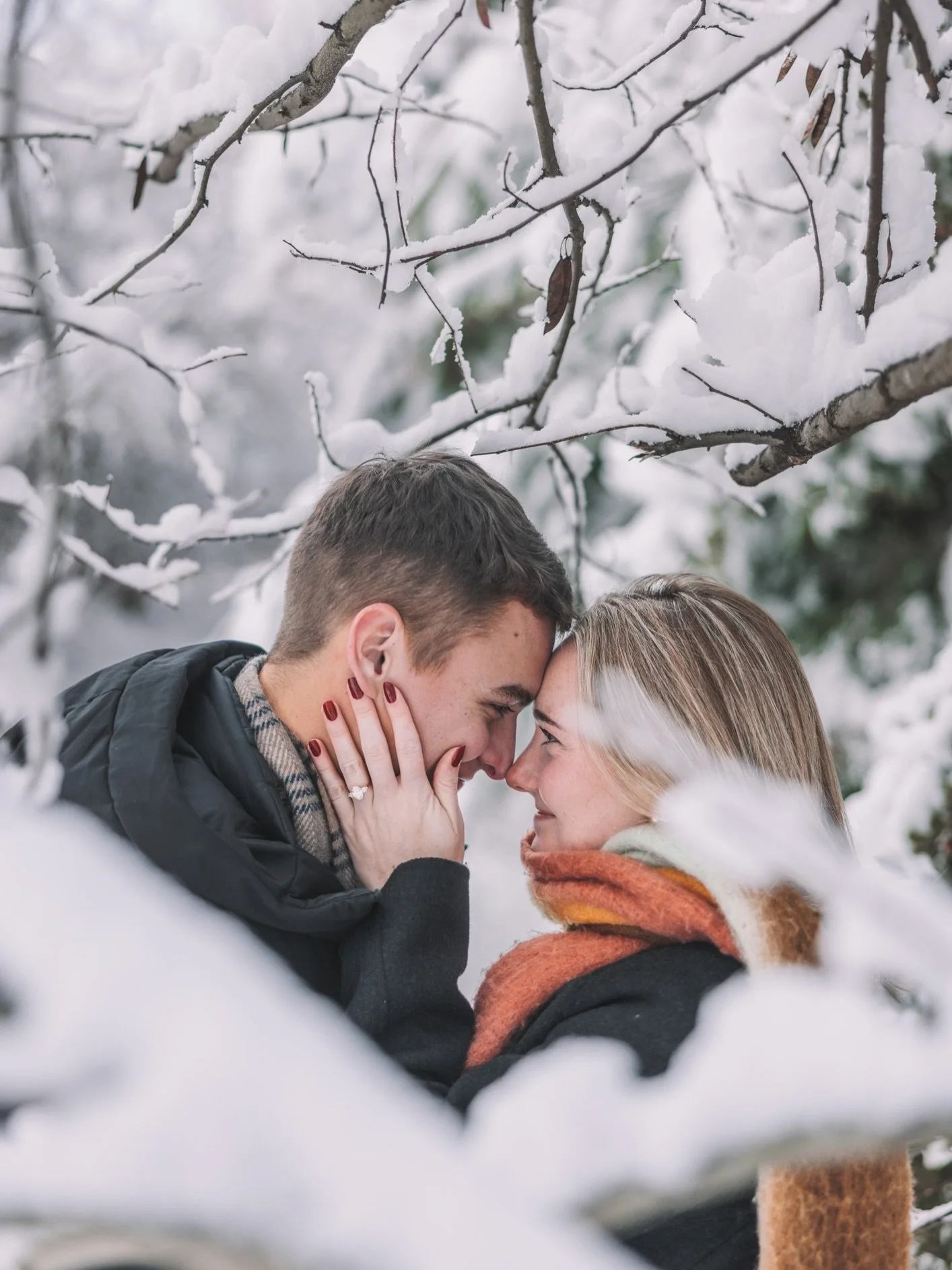 There is no such thing as a perfect time for a proposal. Having said that, this was the perfect time for a proposal. Thank you to J &amp; M for having us capture this beautiful moment!❄️💍
.
.
.
#njproposal #njengagement #njengagementphotographer #nj