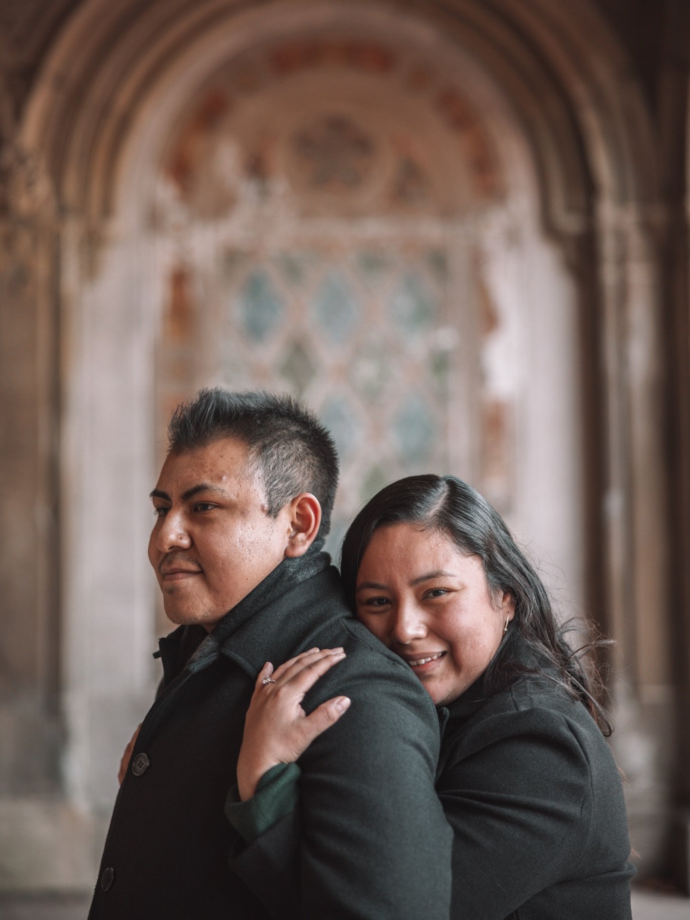 It&rsquo;s convenient that they love each other because they were holding each other first and foremost for warmth. 🔥🧤
.
.
.
#nycengagement #nycengagementphotographer #nycproposal #nycproposalphotographer #nycweddingphotographer