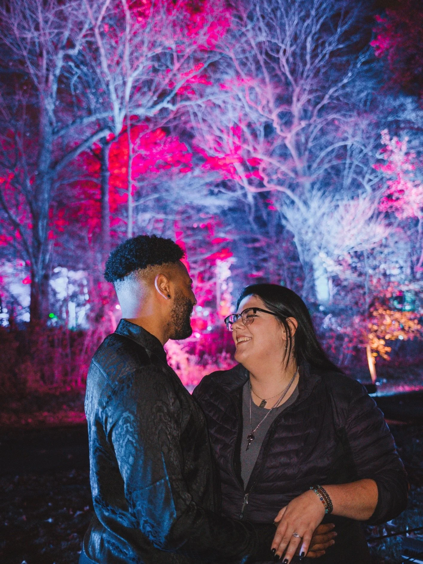 This proposal brought to you by Jack and Sally. @disney can we talk about a sponsorship deal? Congrats I &amp; J! 💀 💍 
.
.
.
#nightmarebeforechristmas #nycproposal #nycengagement #nycengagementphotographer #nycweddingphotographer