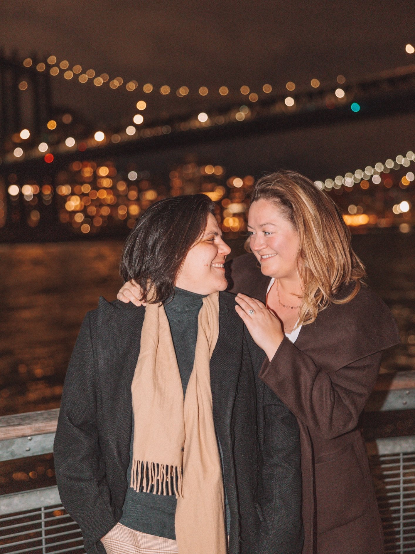 Their future is so bright they had to wear shades. Congrats R &amp; E! 🌉💍
.
.
.
#nycproposal #nycengagement #nycengagementphotographer #nycwedding #nycweddingphotographer