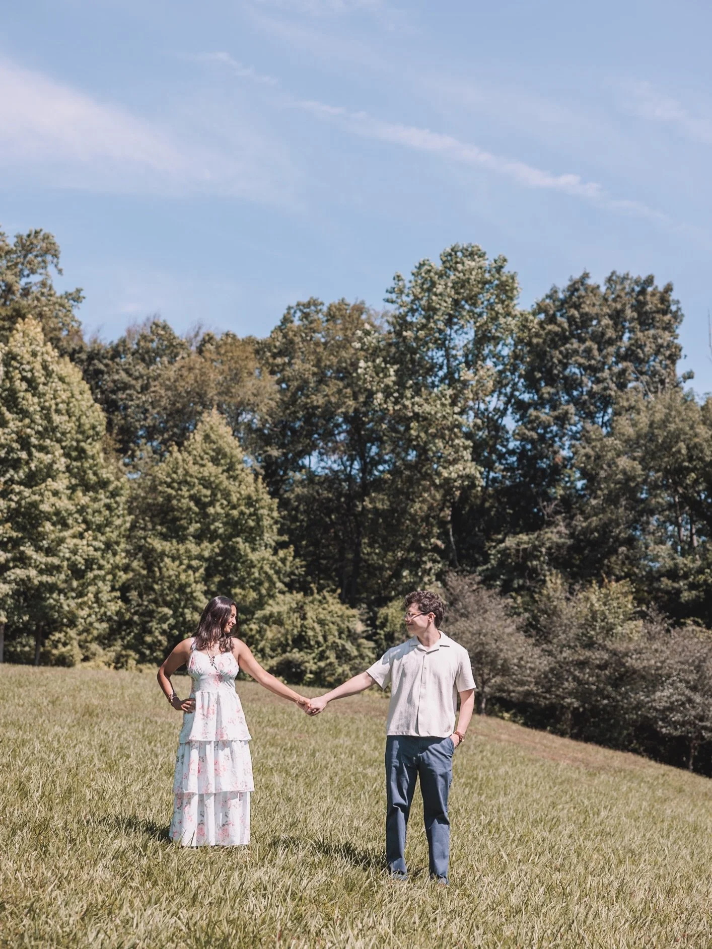 For some couples, this would be considered a long distance relationship. Congrats A &amp; P on this sun-kissed proposal!💍❤️
.
.
.
#NJProposal #NJProposalPhotographer #SheSaidYes #NJEngagement #MarryMe