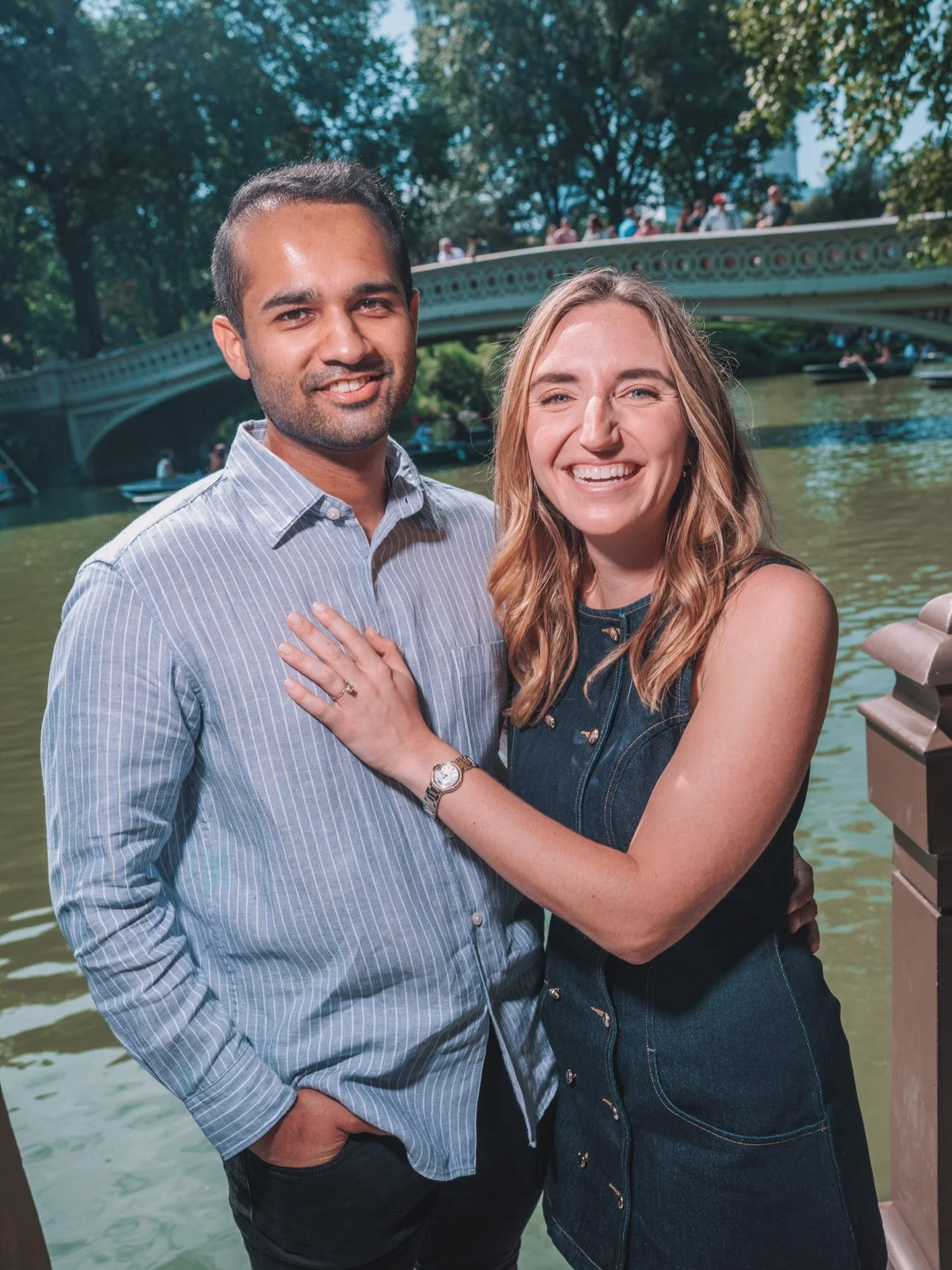 Some moments are fleeting, while others last forever. This was one of the latter. Congrats S &amp; L! 💍❤️
.
.
.
#NYCProposal #NYCProposalPhotographer #CentralParkProposal #SheSaidYes #NewYorkProposal