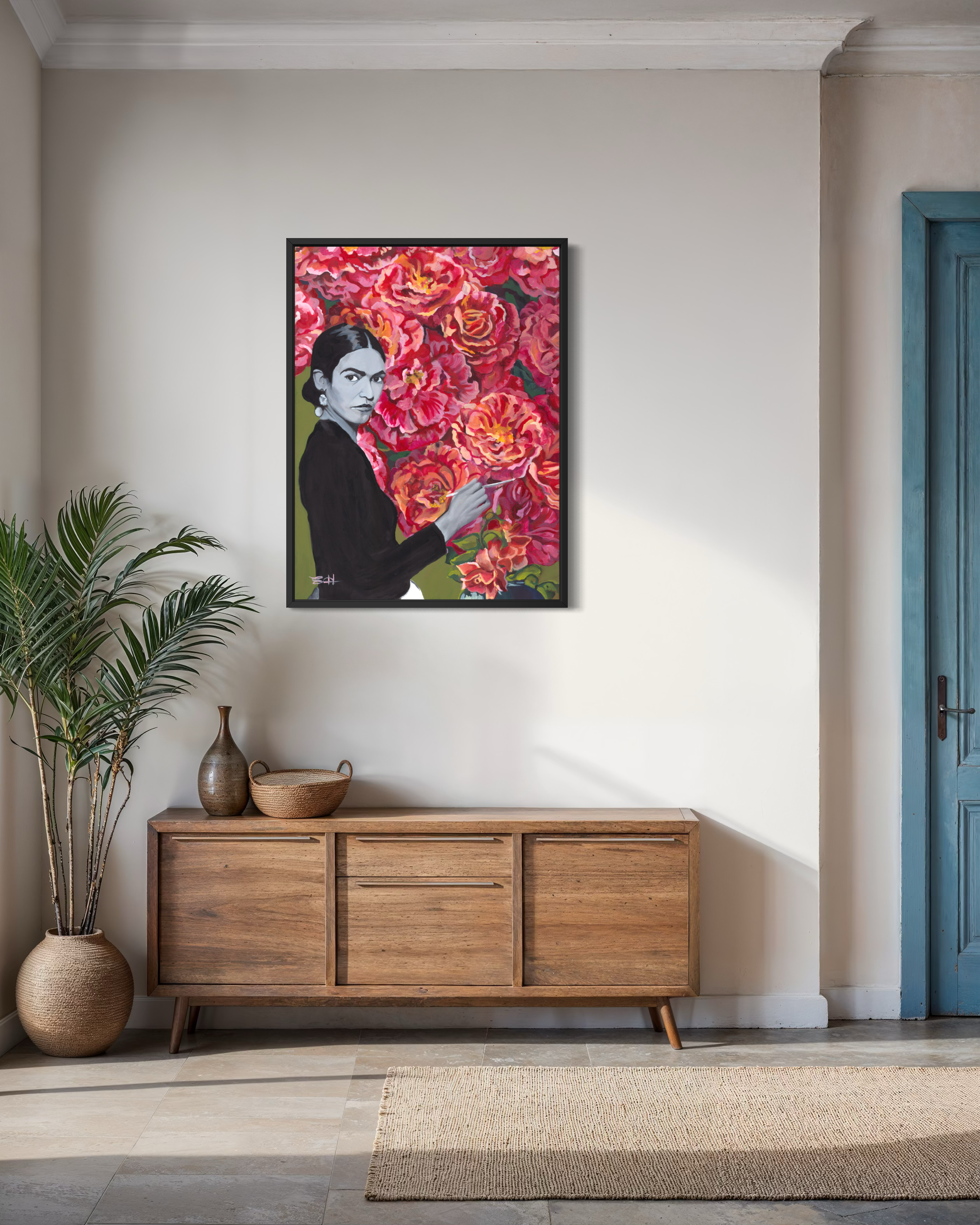 Frida & Her Roses