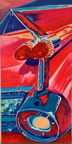 Toni Jaric (New Springfield, OH) Fine 59, acrylic, NFS