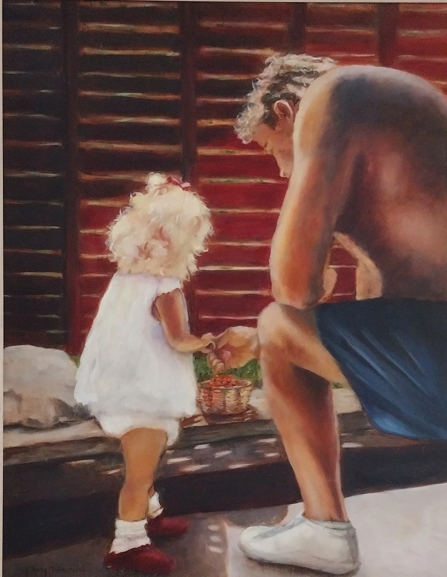 Suzy Mikusevich (Warren, OH) Cherry Tomato Sunlight, oil, POR