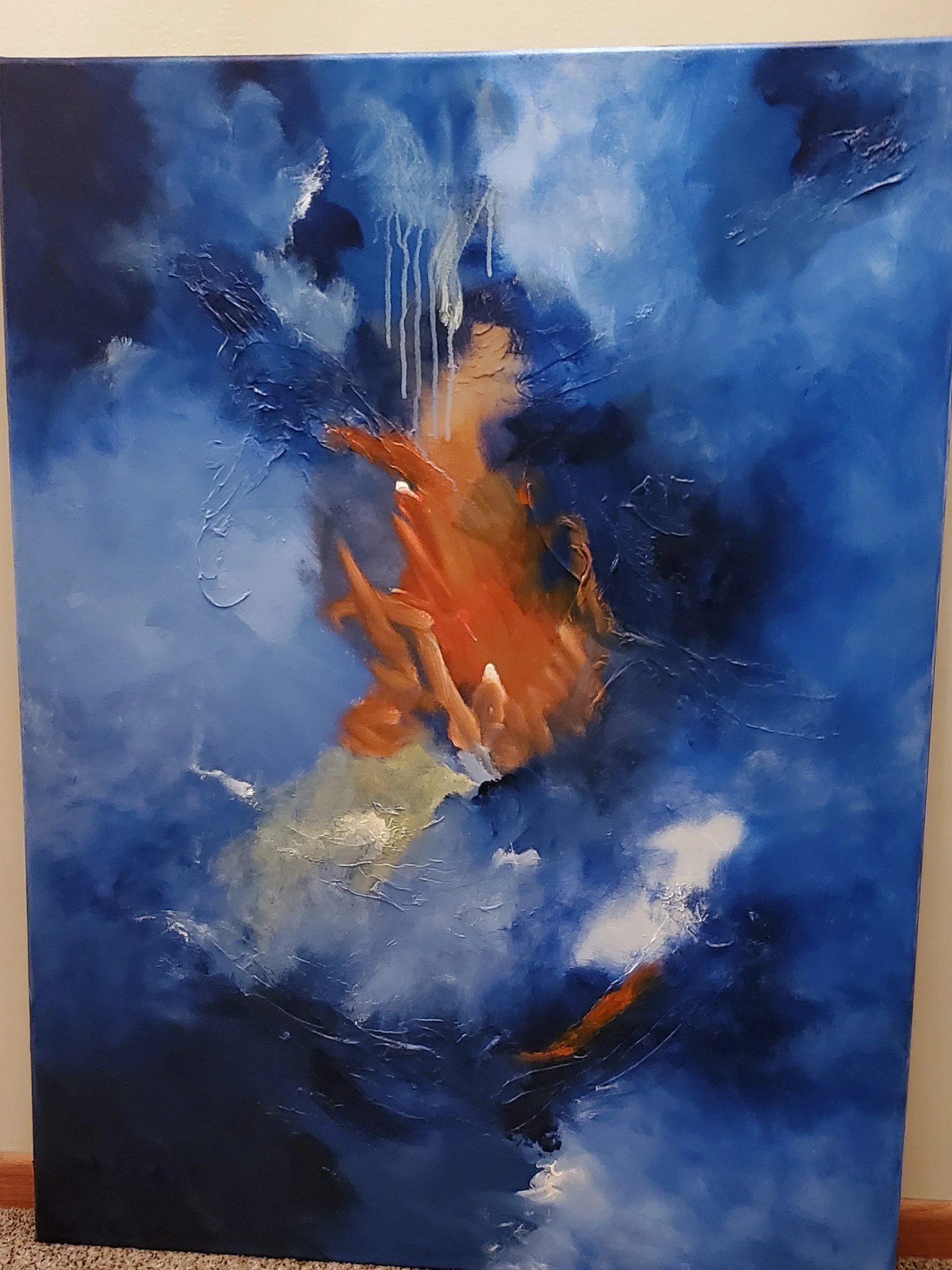 Paulette Policy (Youngstown, OH) A Leap of Imagination, acrylic, $575