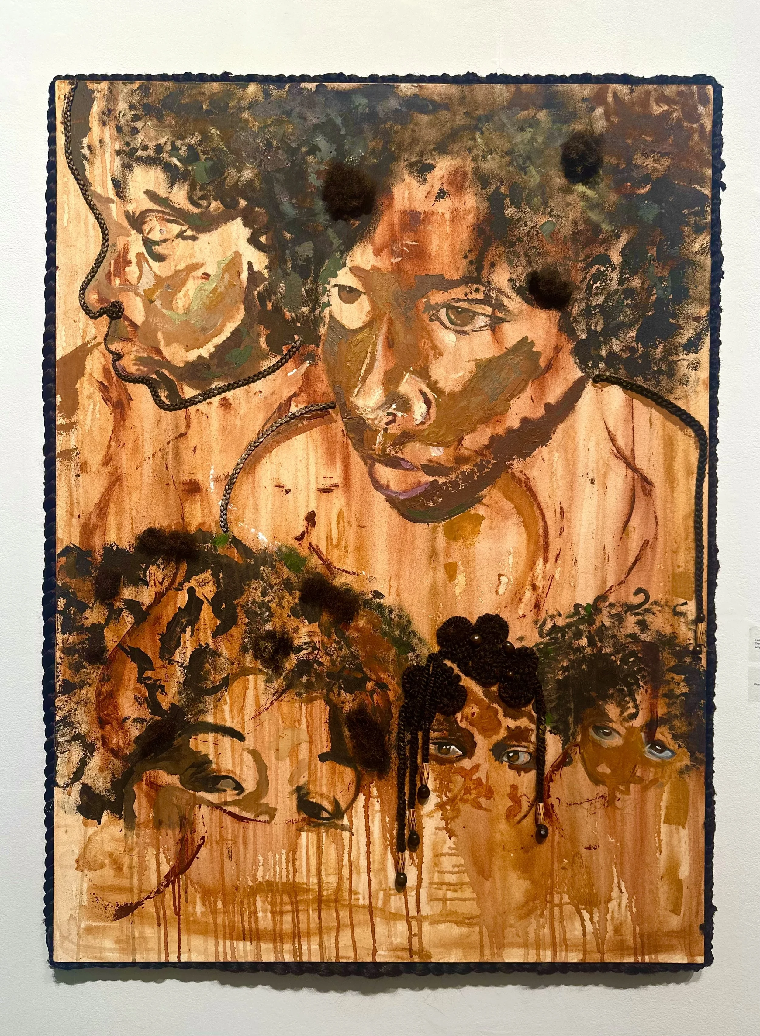 Leah Sydney (Youngstown, OH) The Identifier, mixed media, $1,800