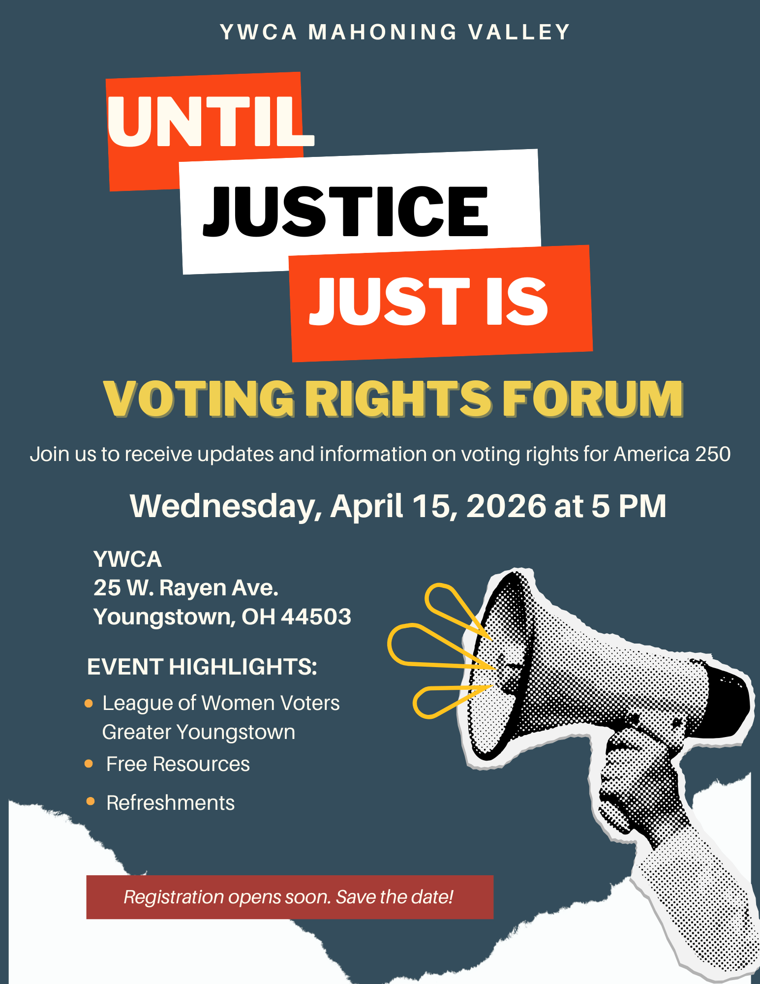 Until Justice Just Is: Voting Forum