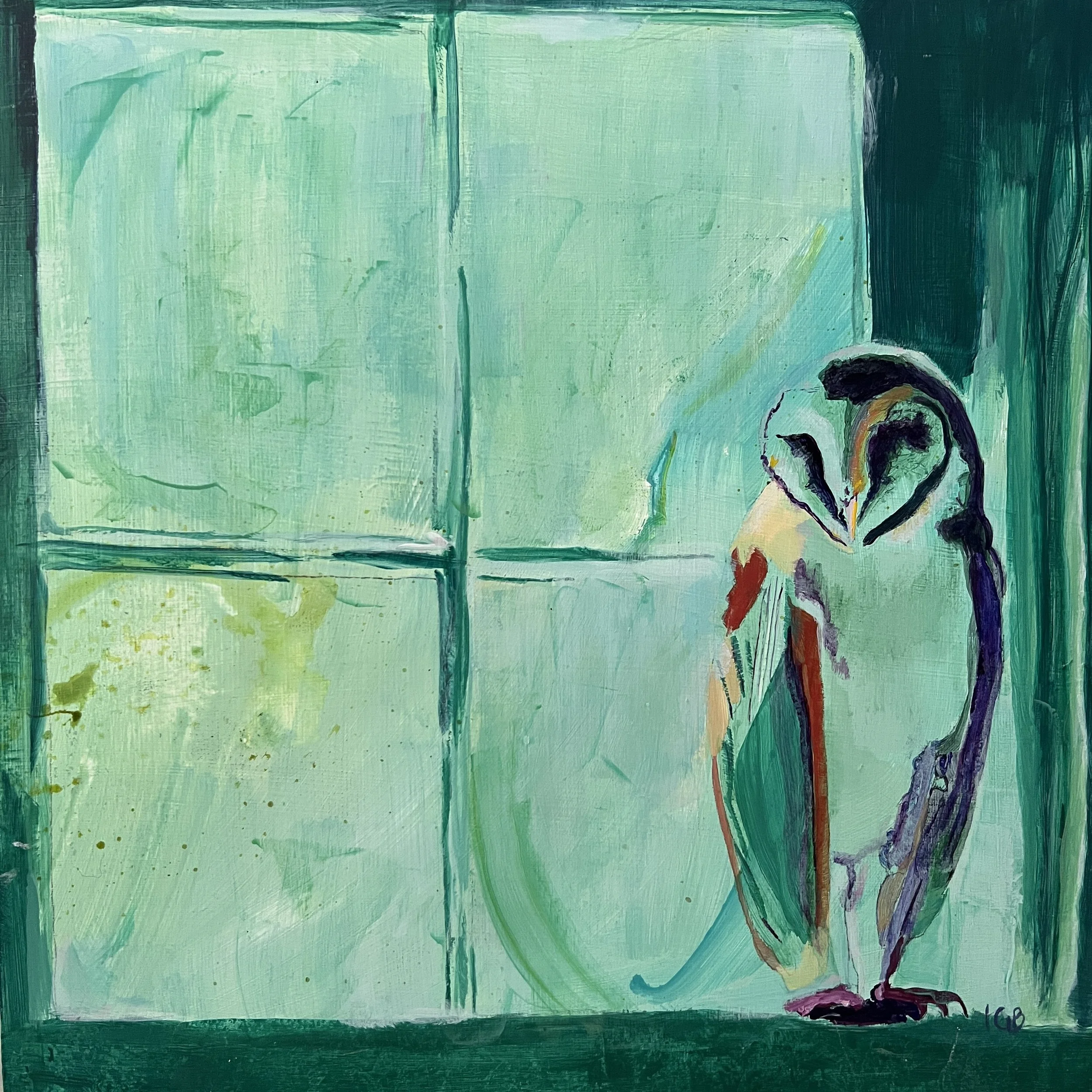Inger Brown (New Castle, PA) Solitude, Acrylic, $375