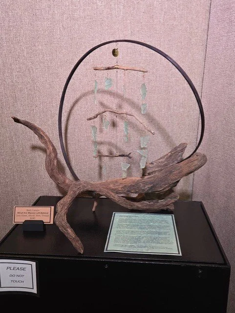 Beth Carson (East Palestine, OH) What the Waves Left Behind, Mobile Sculpture, $240