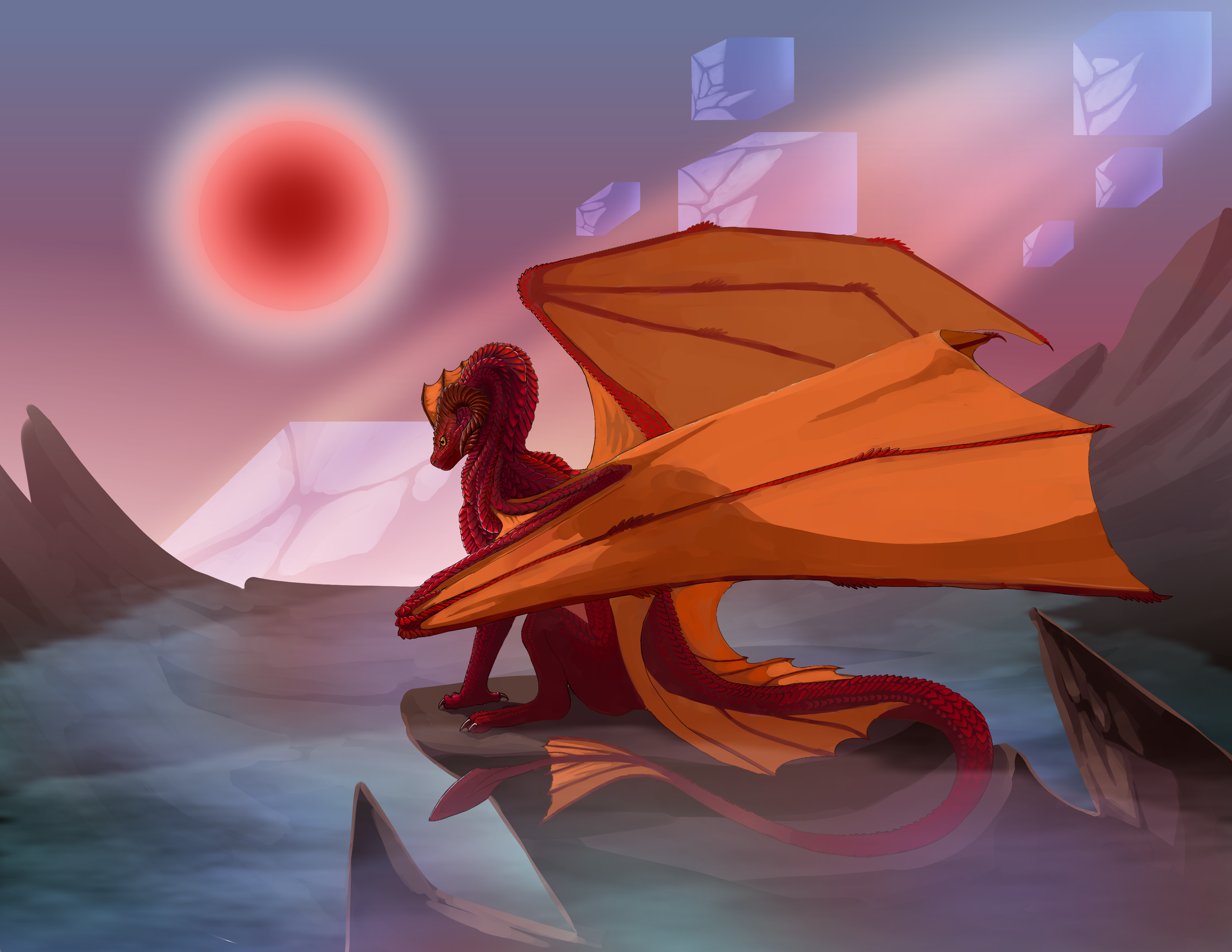 Nicole DeLucia (Youngstown, OH)  Frozen dawn, Digital Art, NFS