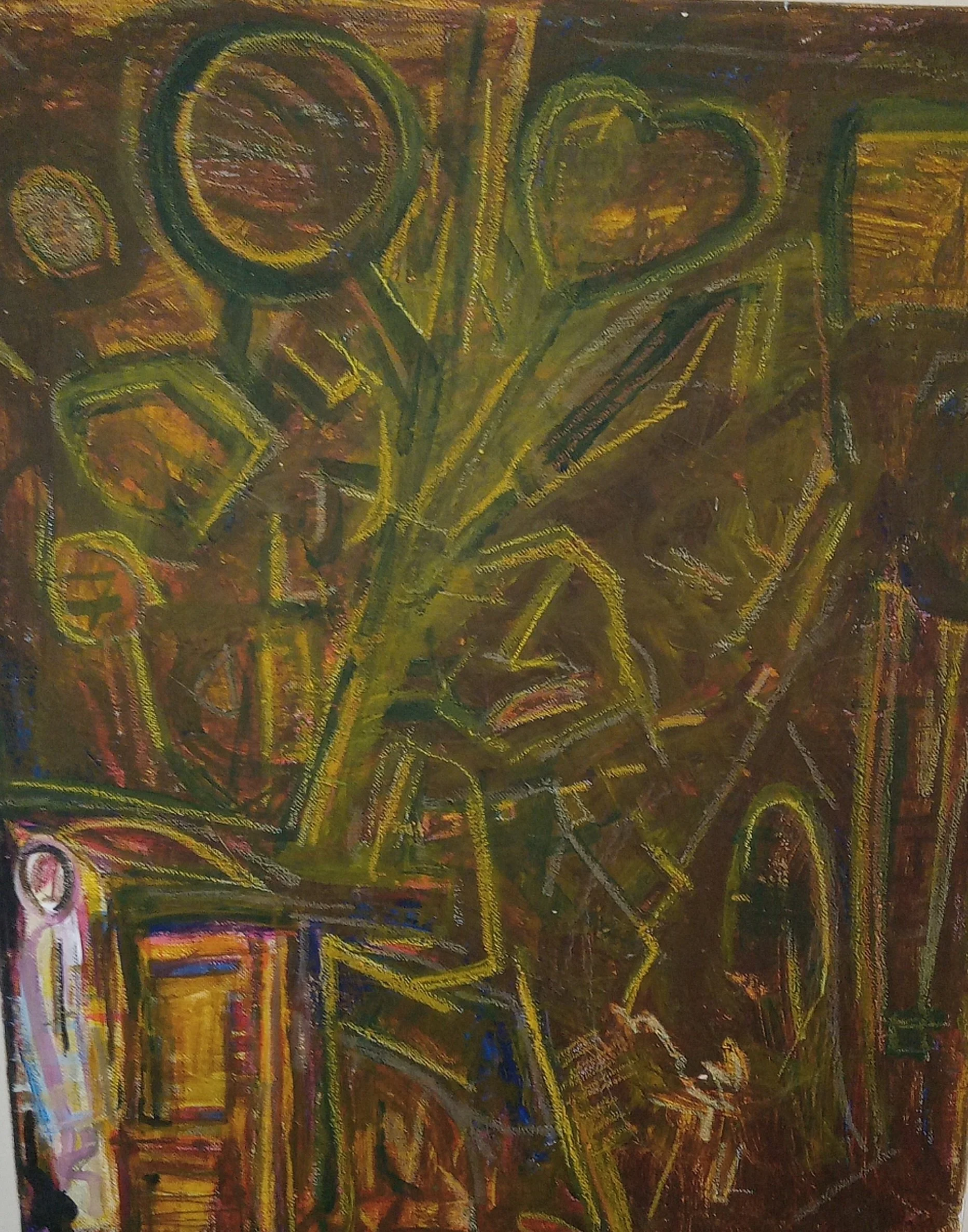 Marlene Farkas-Guillot (Youngstown, OH)  A Light in Every Doorway, Acrylic, $200