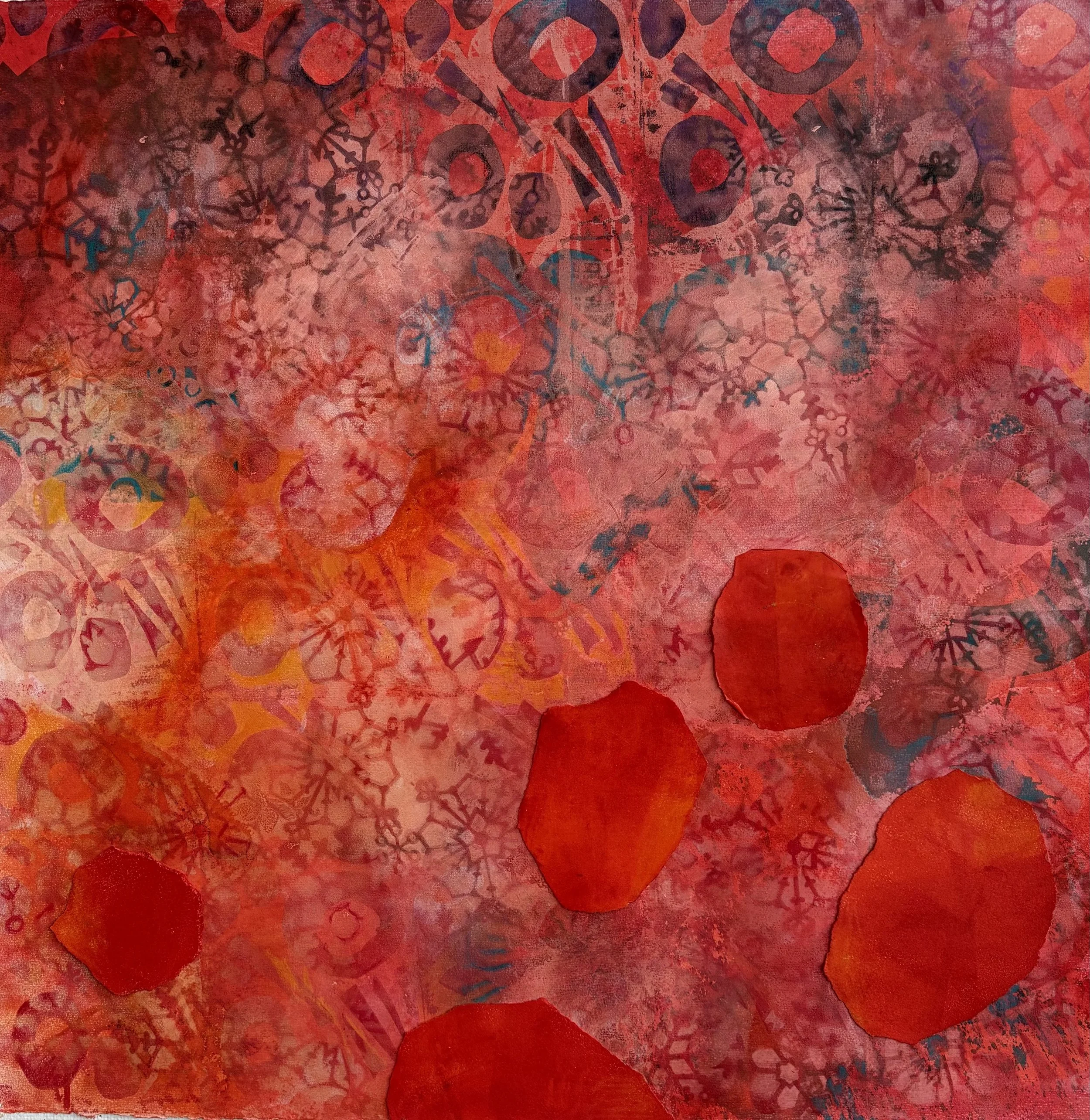 Carol Gallo (Girard, OH) Golden Hour, Monoprint, $800