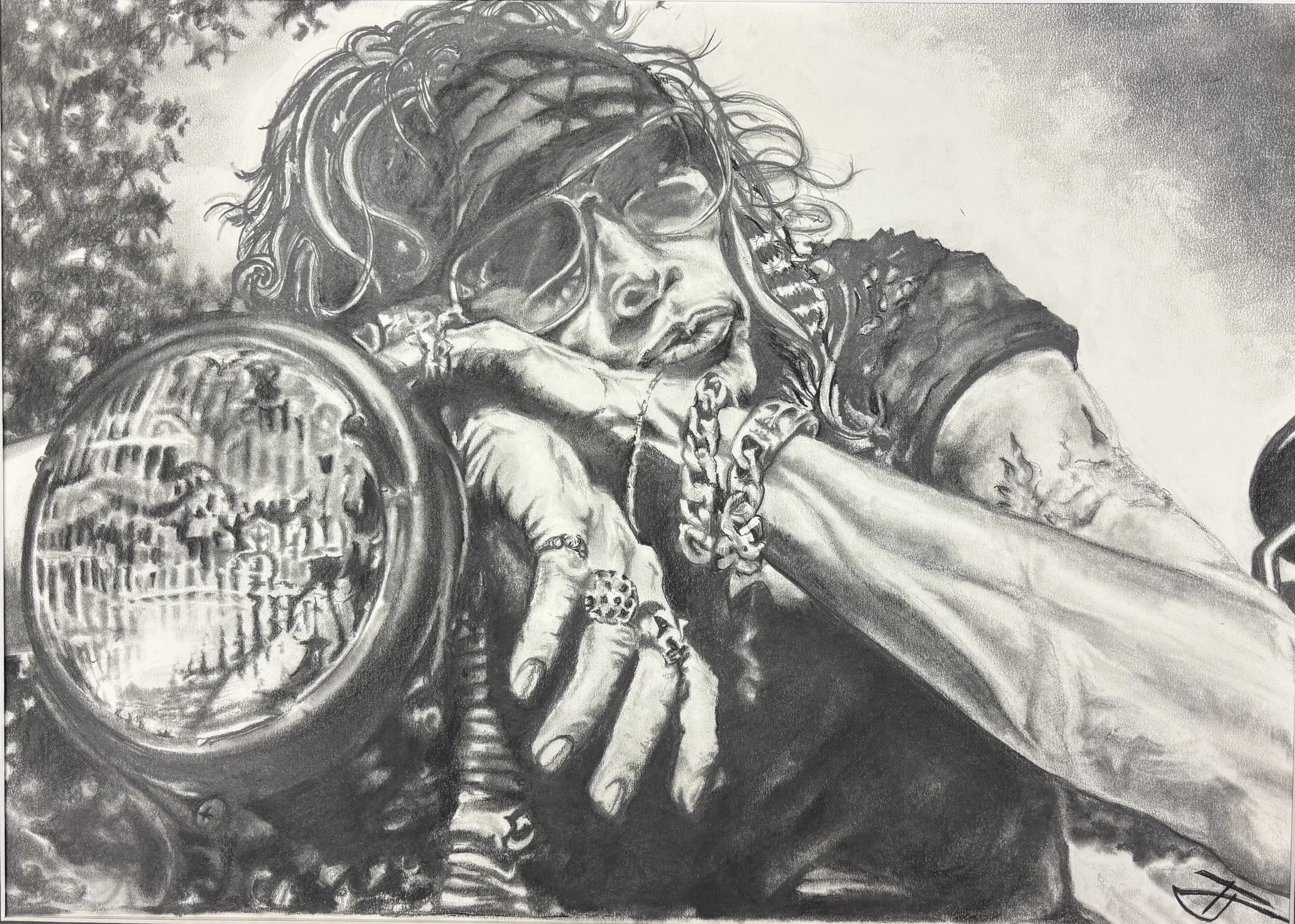 Toni Jaric (New Springfield, OH)  Steel Gyps, Pencil, NFS