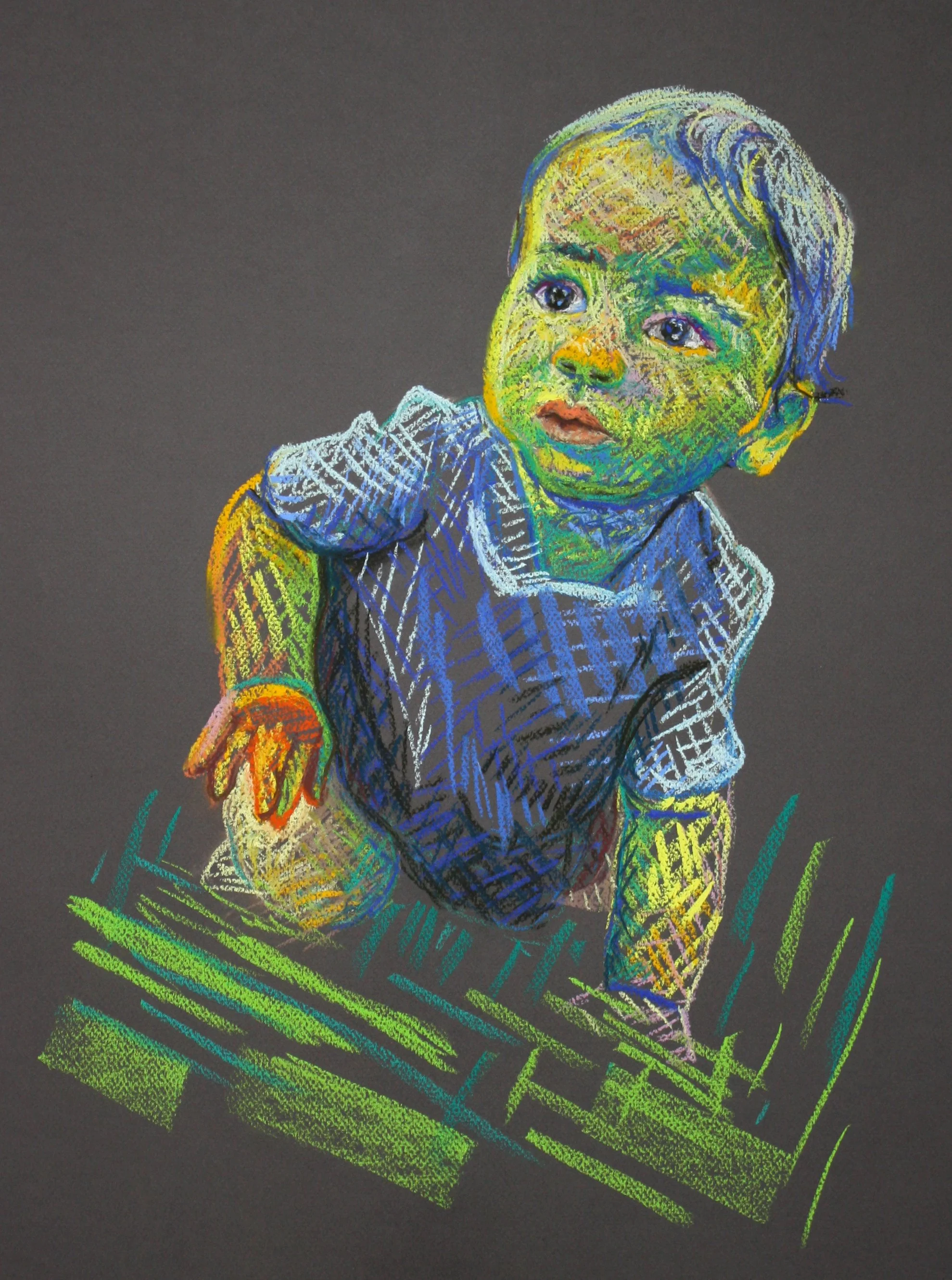 Clarissa R. Katz (Maker Height, OH)  Samuel, Pastel, NFS