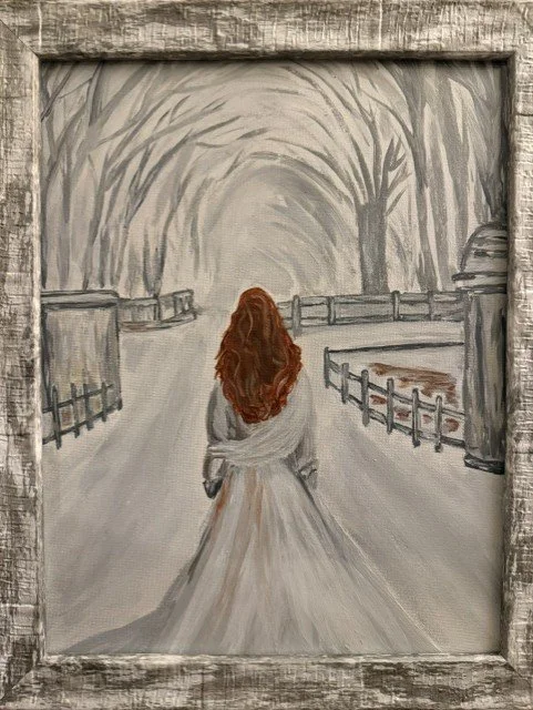 Collette L’Heureux (McDonald, OH)  Misneach, Acrylic, NFS