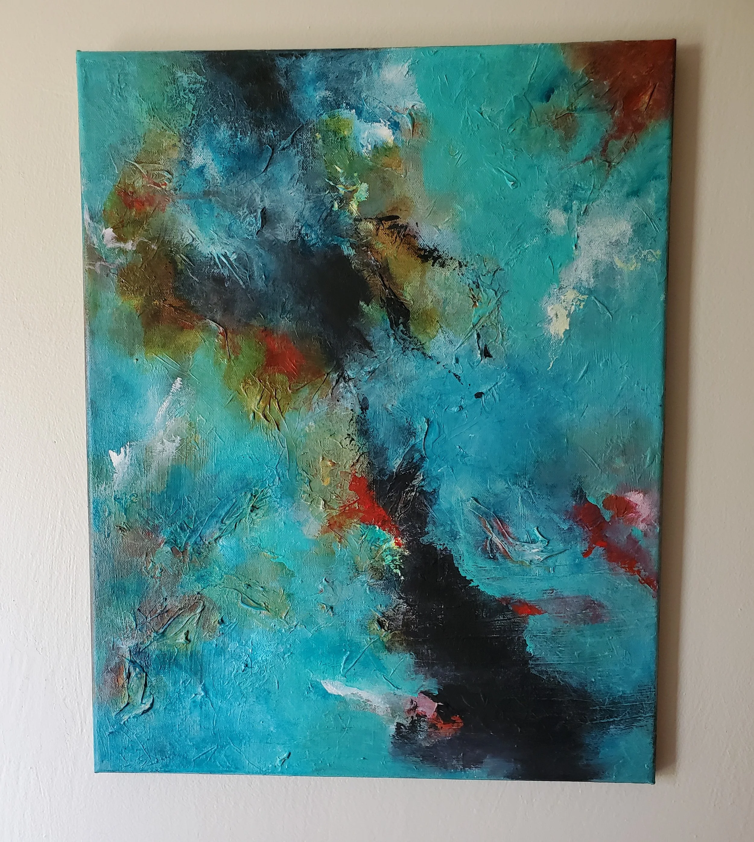 Paulette Susan Policy (Youngstown, OH)  Limitless, Acrylic, $275