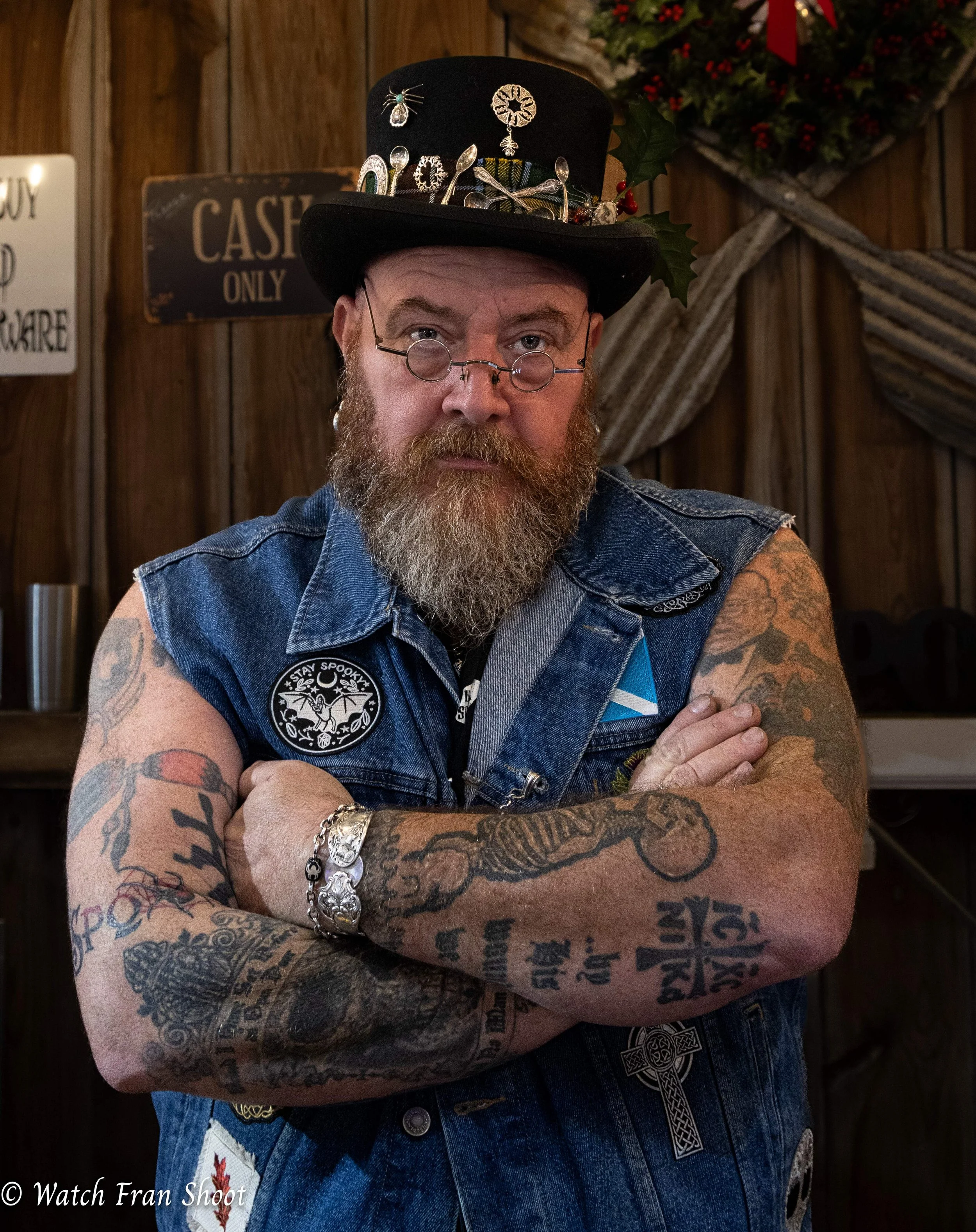 Fran Smith (Poland, OH)  Spoon Man, Photography, NFS