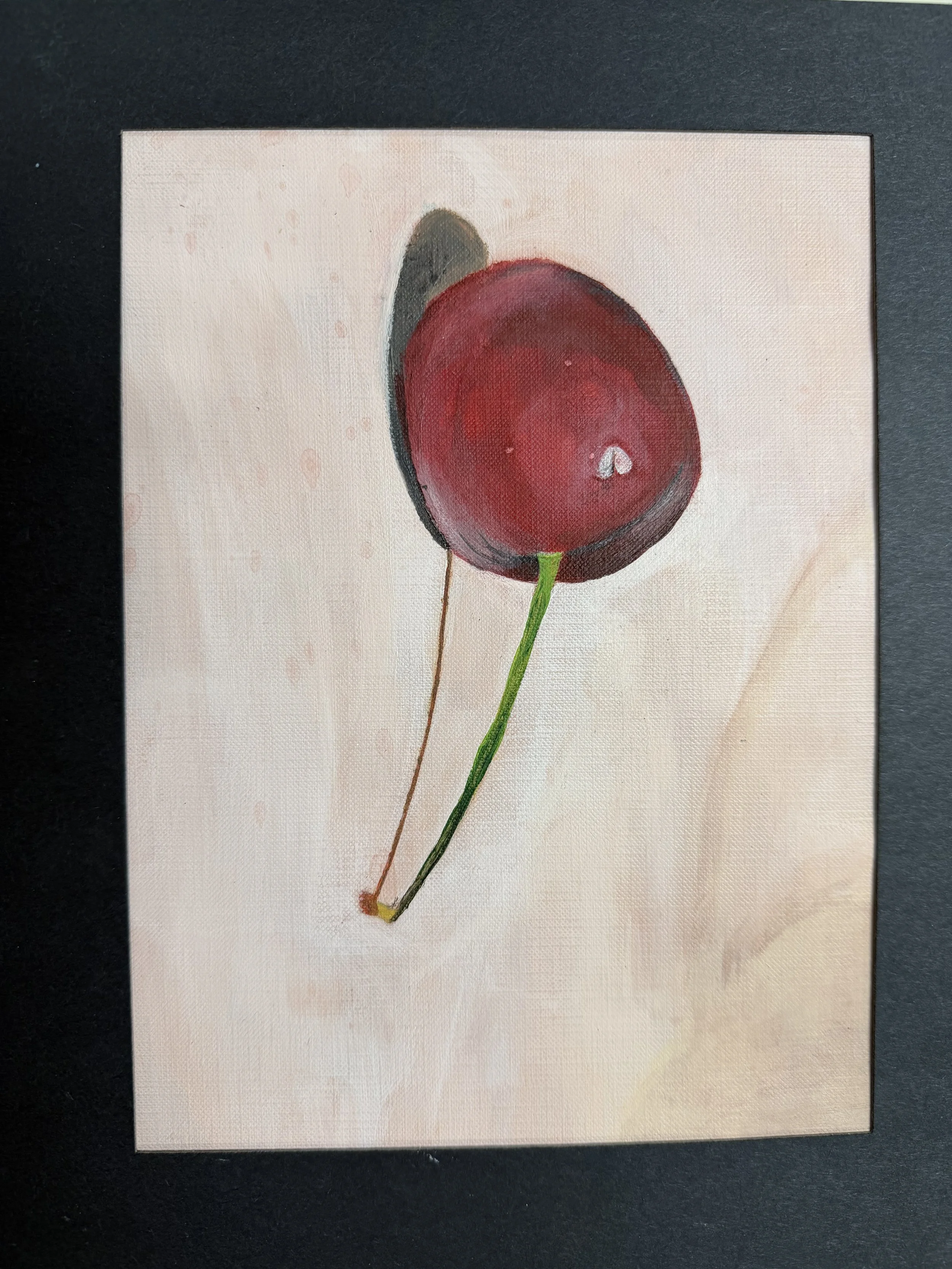 Aubrey Knight (Salem, OH) The Cherry, acrylic, NFS