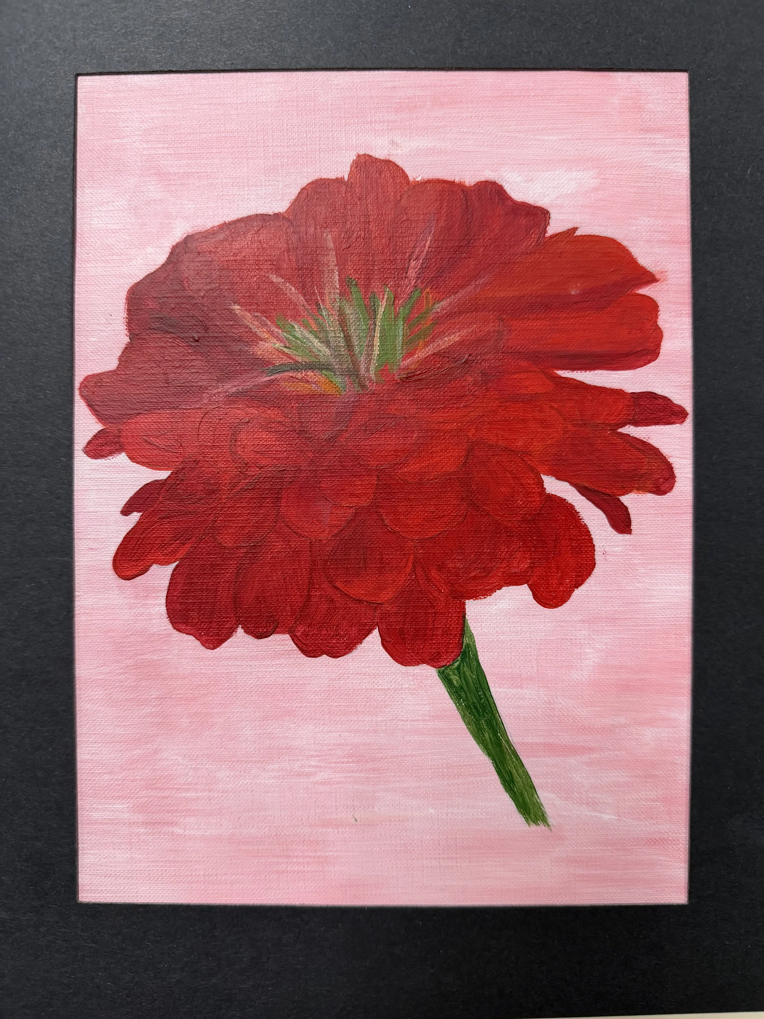 Willow Tul (Leetonia, OH) The Zinnia, acrylic, NFS