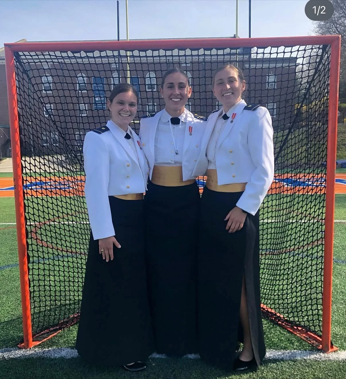 In awe of these pictures and these women just absolutely crushing it out there. As an extension of our veterans day post from yesterday featuring Army and Navy, here are some more bad a$$ women's lacrosse players from @coastguard_wlax and @nuwlax 🙌
