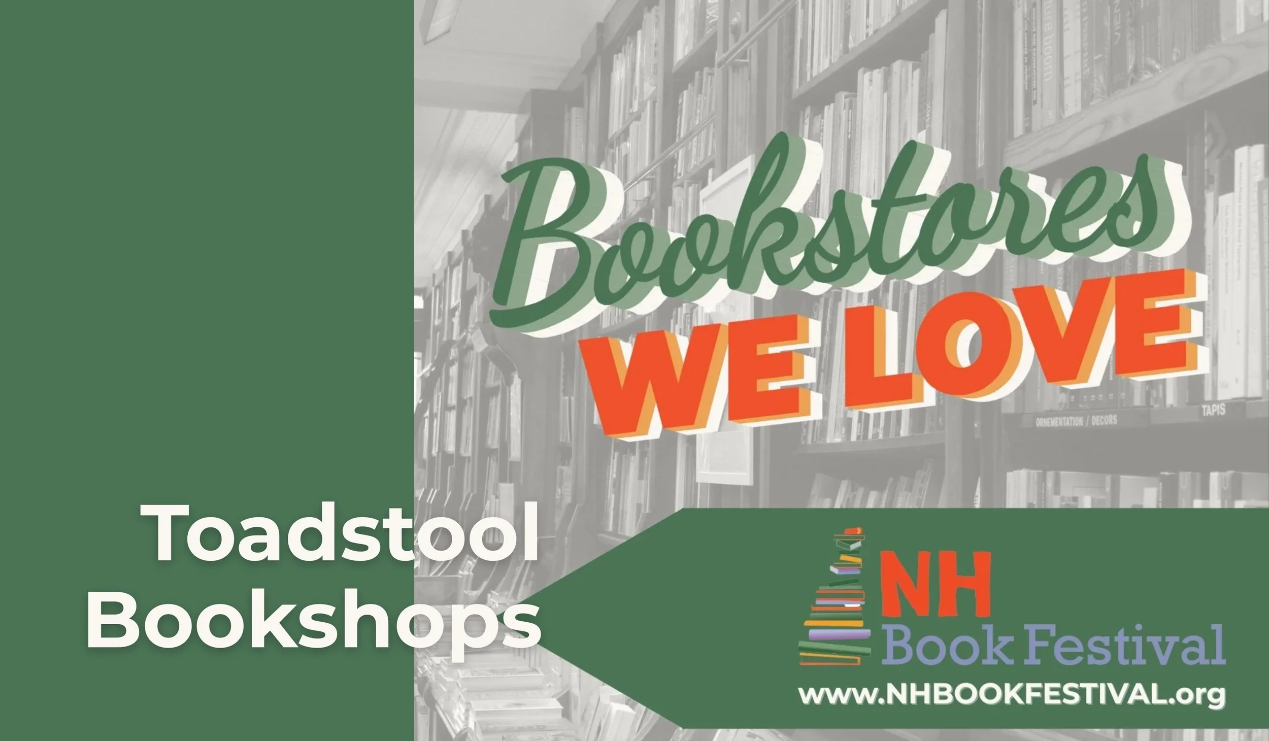 Bookstores We Love: Toadstool Bookshops