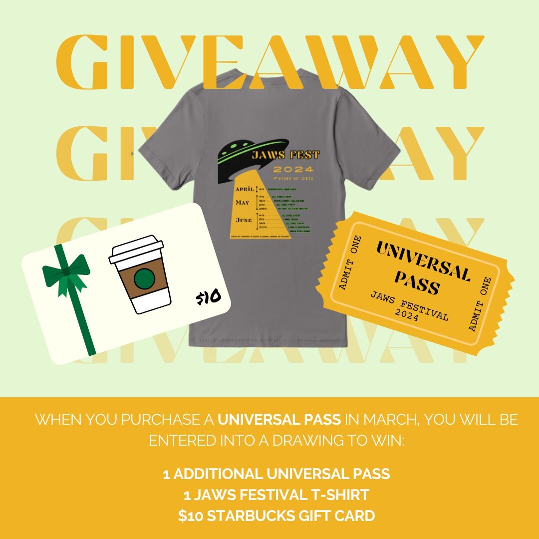 Don't forget about our March Madness giveaway! You will be automatically entered into the giveaway when you buy a Universal Pass. Sunday is the LAST DAY to enter the giveaway, so don't wait to purchase your Universal Pass! 

There will be 5 lucky giv