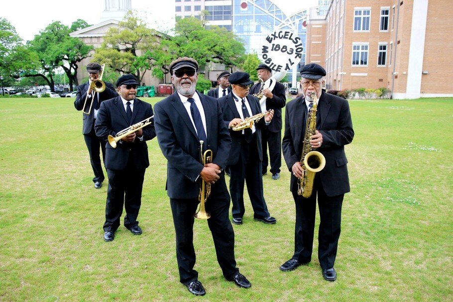 It's the moment we've been waiting for- JAWS Festival officially begins on Thursday! 🎉🎷🎶
Our JAWS Festival Kickoff Concert features the Excelsior Band, founded in Mobile, AL in 1883. Deeply rooted in the history of the city, the Excelsior band per