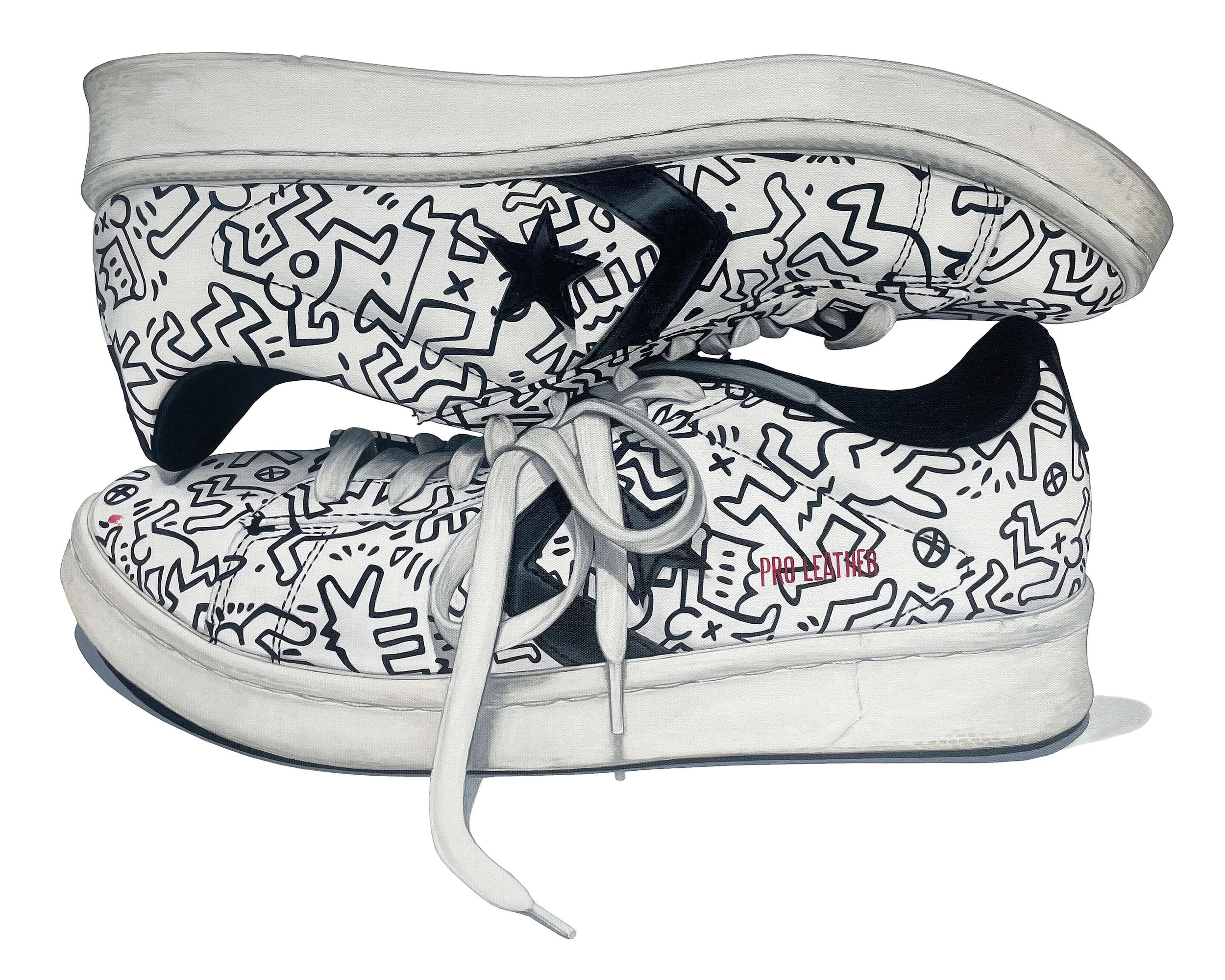 Limited Edition Print - Keith Haring Pro Leathers