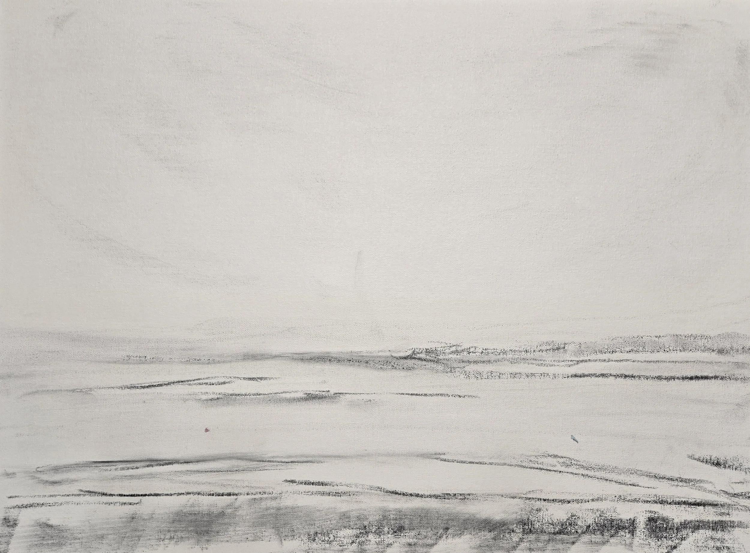 Untitled, 2026, charcoal on paper