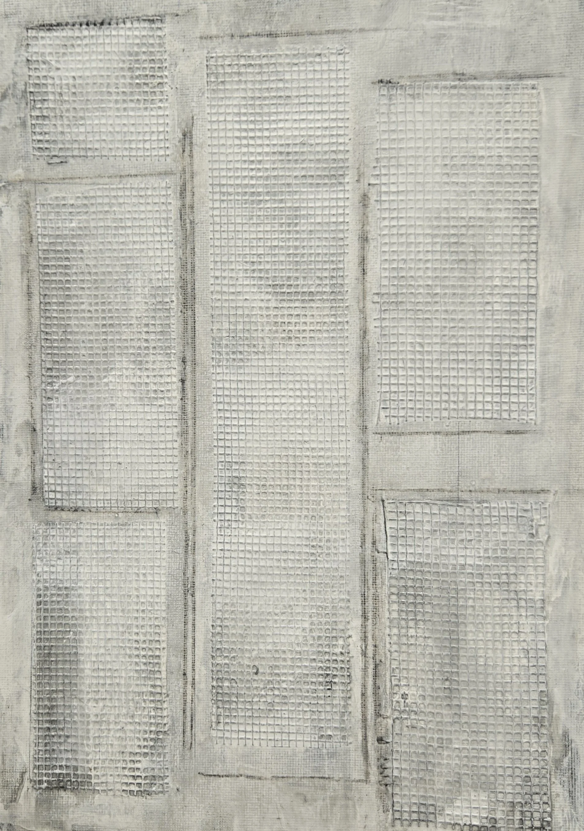 Boston Blizzard - February, 2026, acrylic on canvas, 9" x 12" 
