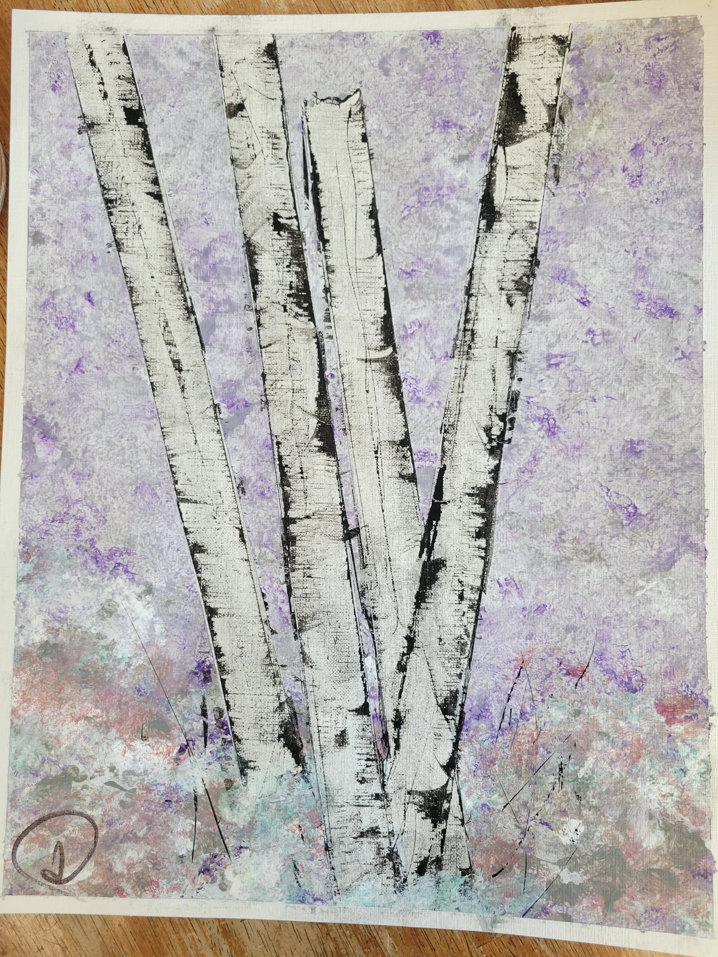 Birches Winter, 2024