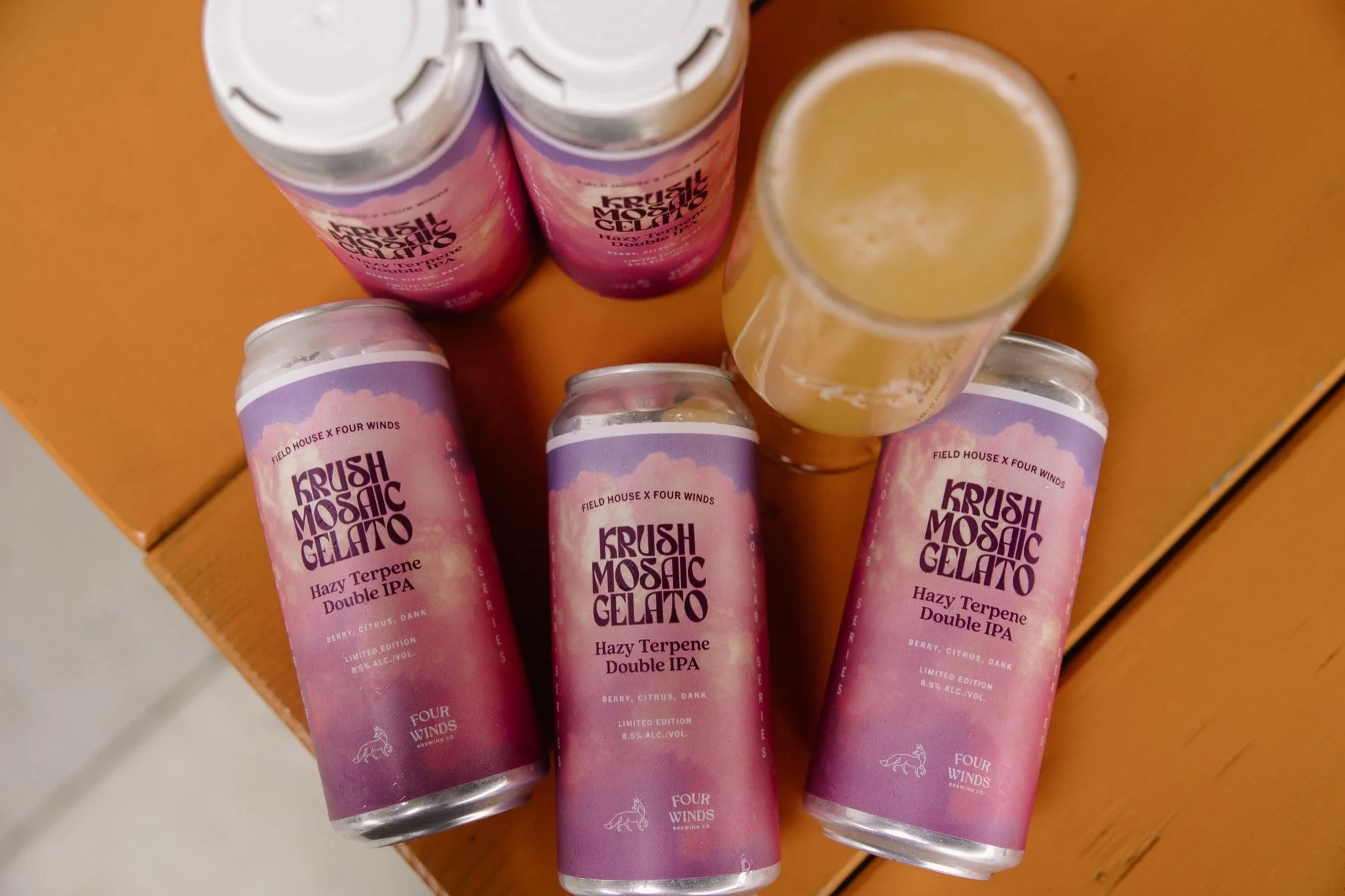 KRUSH MOSAIC GELATO HAZY TERPENE DIPA 8.5%