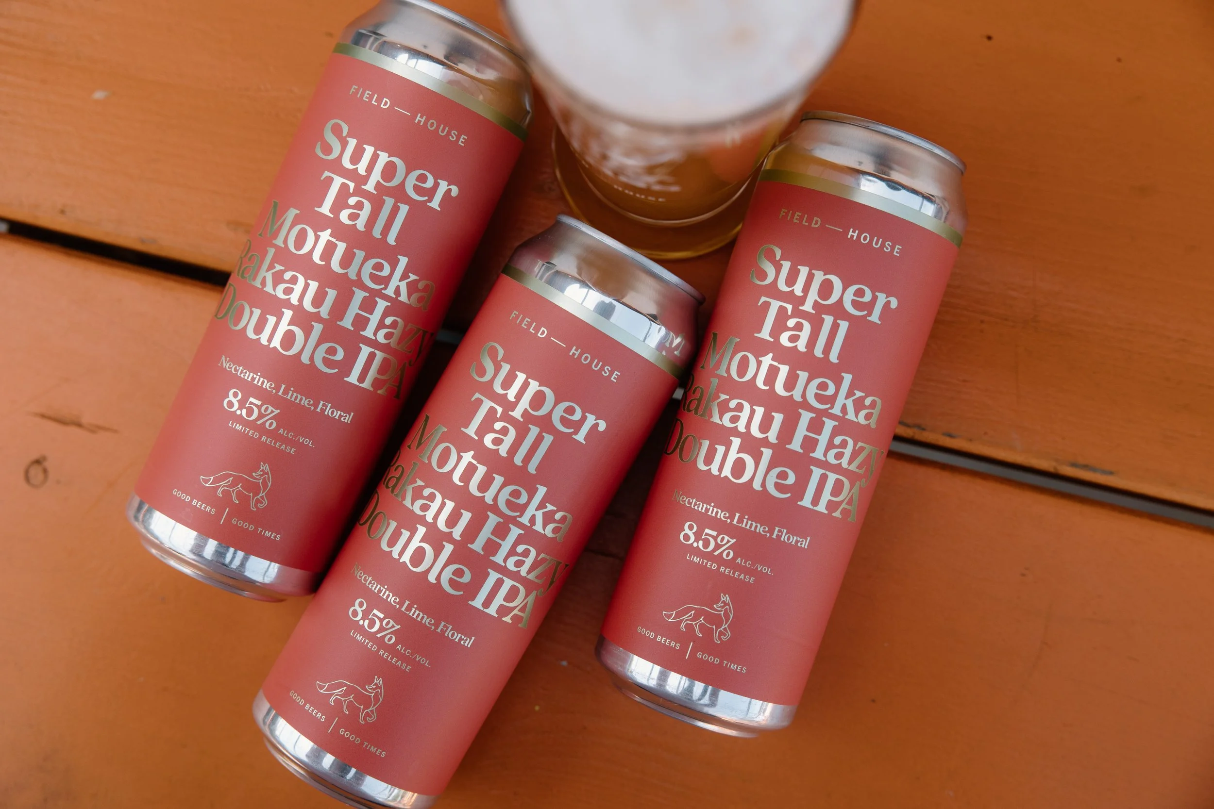 Super Tall Motueka Rakau Hazy IPA 8.5%