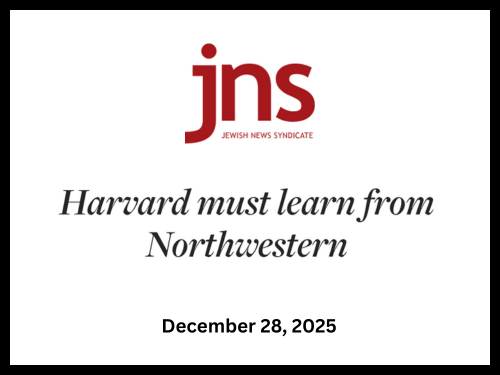 "The impacts of Northwestern’s decision to restore order have extended beyond the restoration of critical research initiatives. Recently, as many as 16 agitators at the university are at risk of having their student status revoked for refusing to att