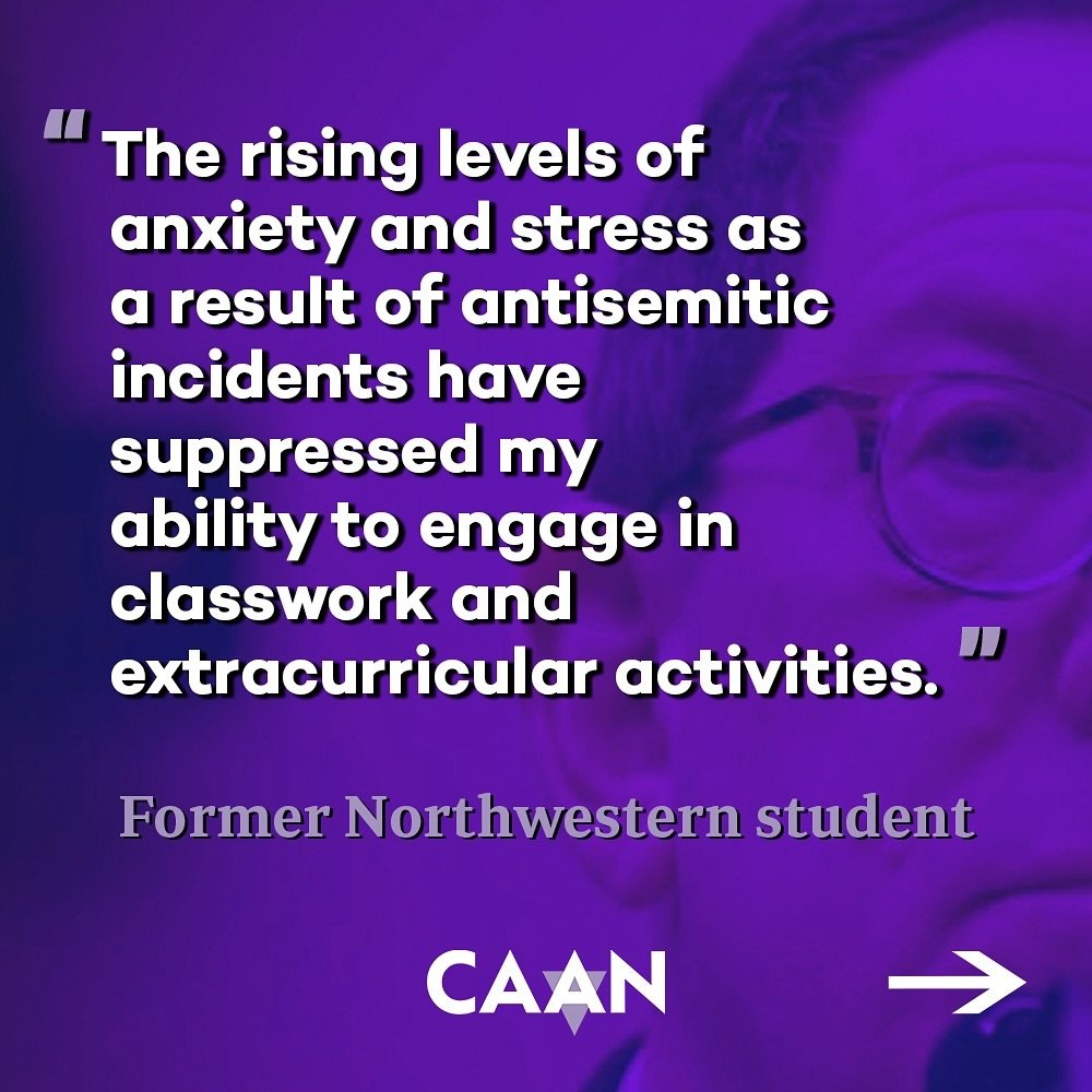 Tragically, we lost yet another Northwestern student, a heartbreaking result of continued antisemitism on campus.
@NorthwesternPresident Schill, our community is calling on you to prevent this from happening again.
Since October 7, 2023, Jewish a
