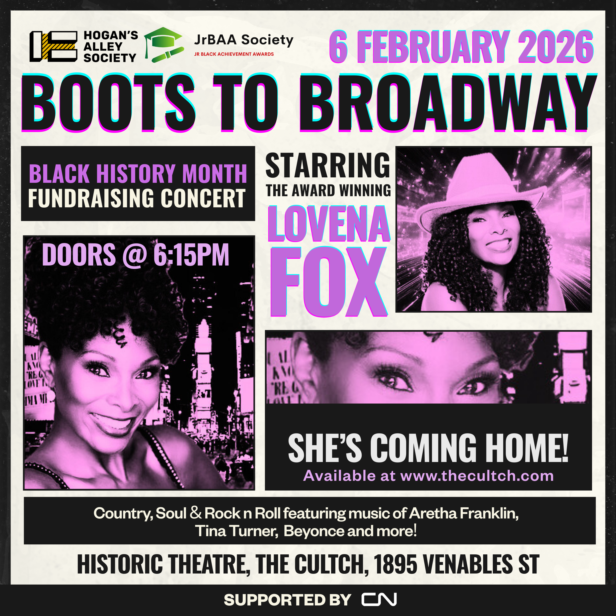 Boots to Broadway