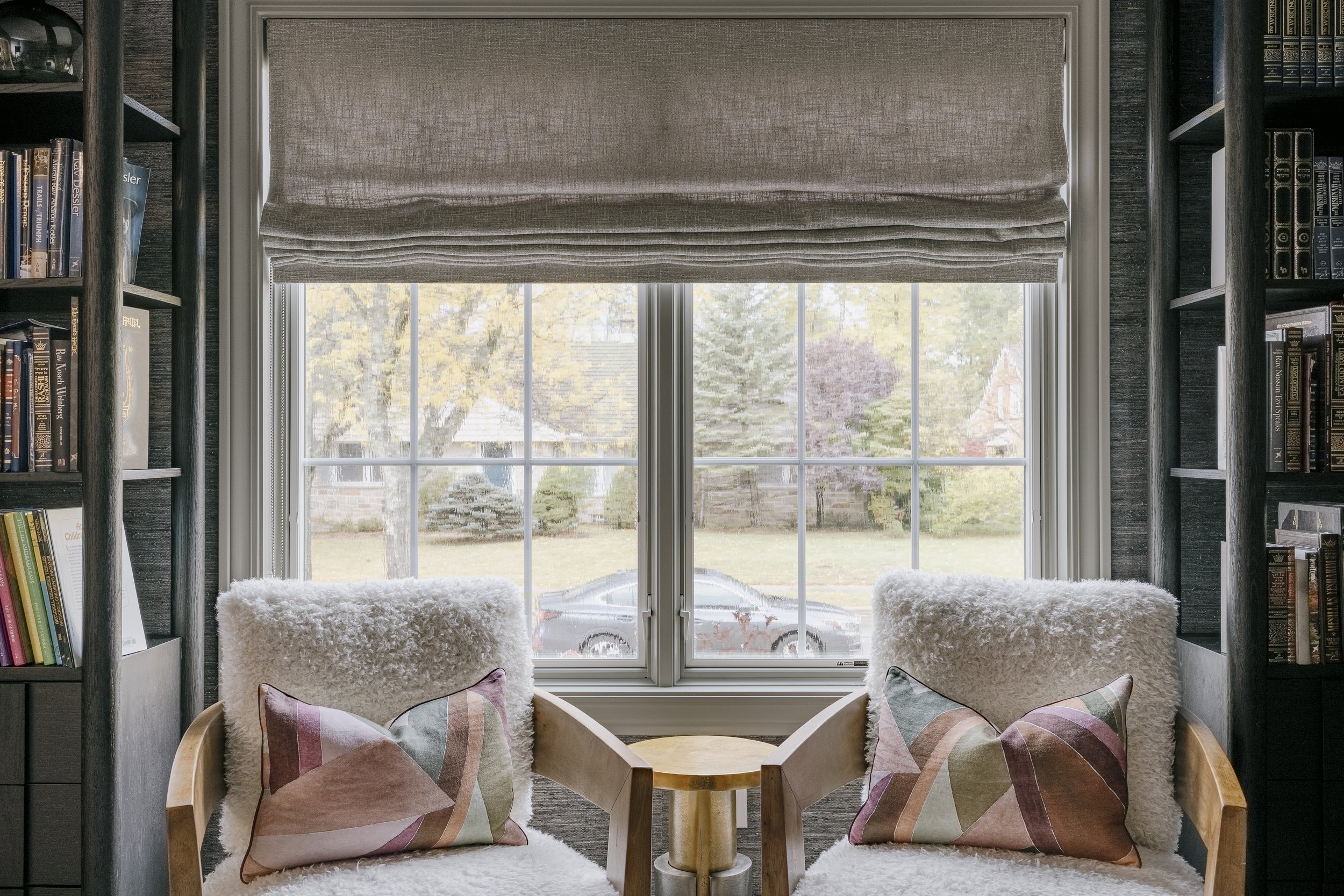 Refined Gatherings kitchen, bathroom, dining room, living room, and social spaces designed by Teela Bennett Design.