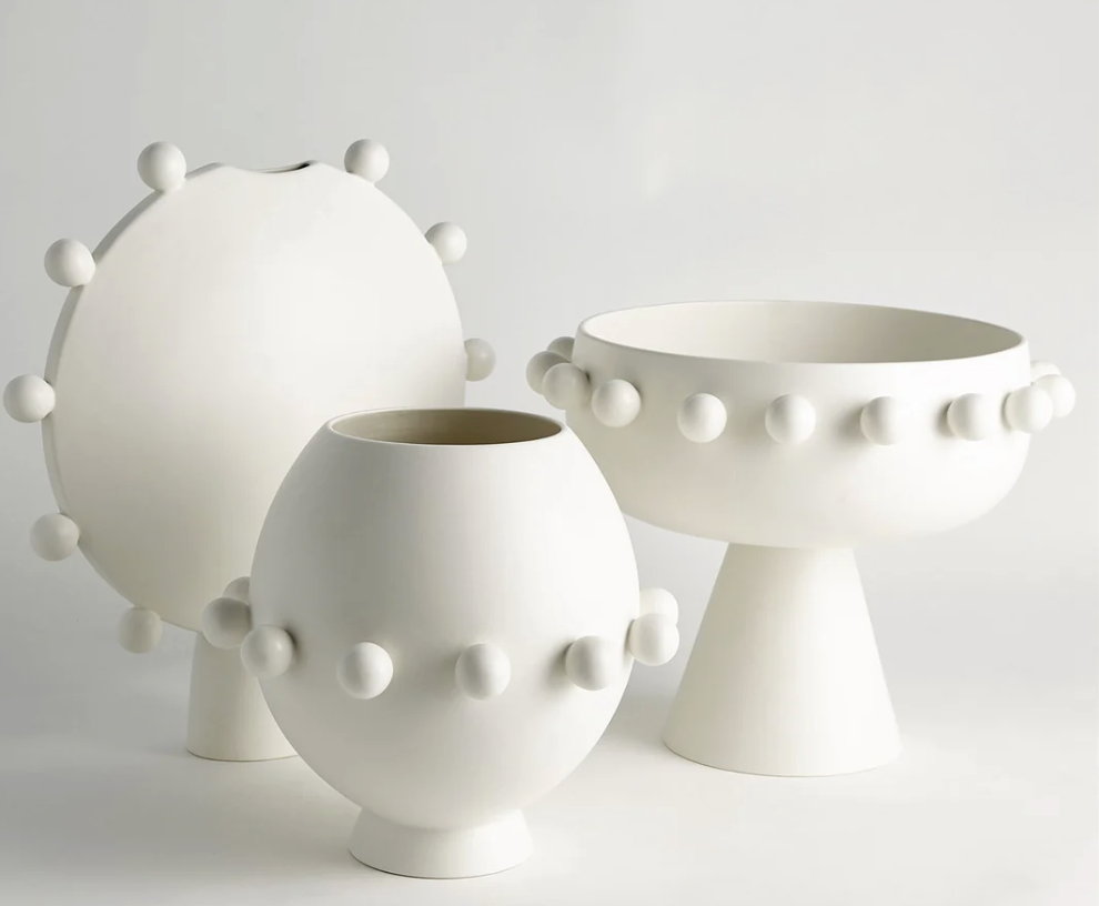 Spheres Collection Vessel - Ivory