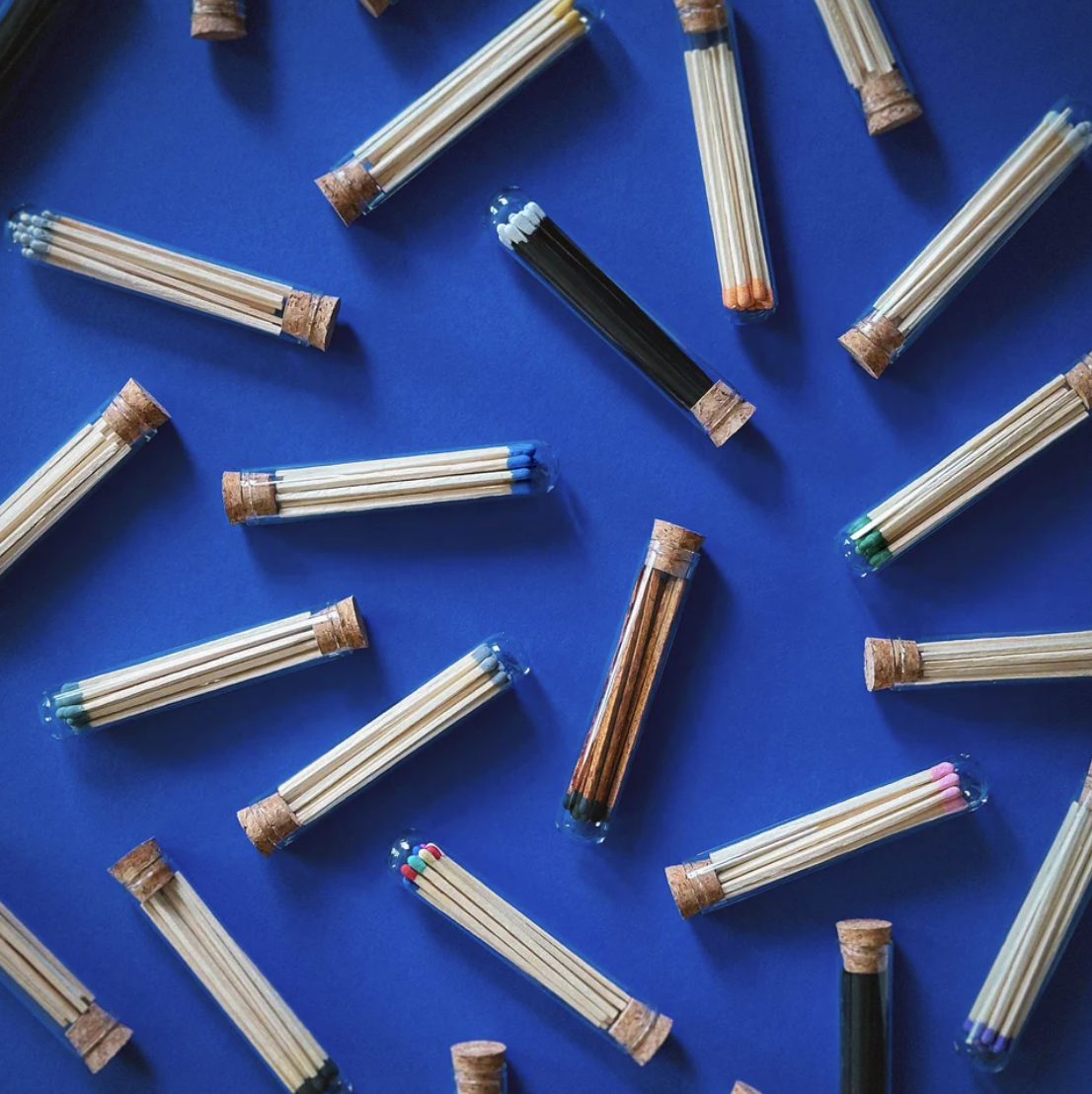 4" Matches + Mini Cloche - Colors of Your Choice + Strikers