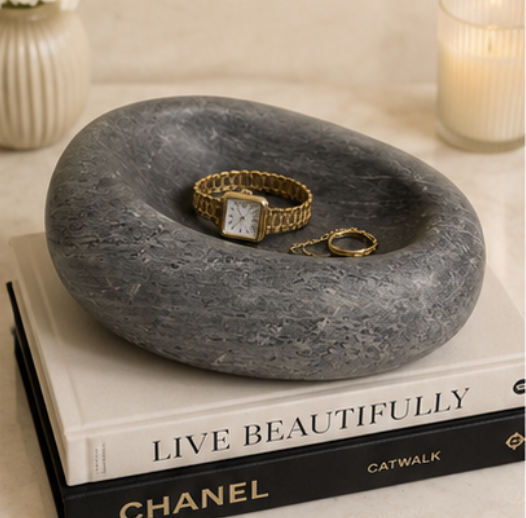 Lagoon Marble Bowl