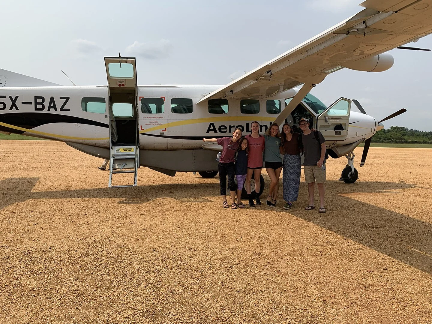 Landing in Bwindi
