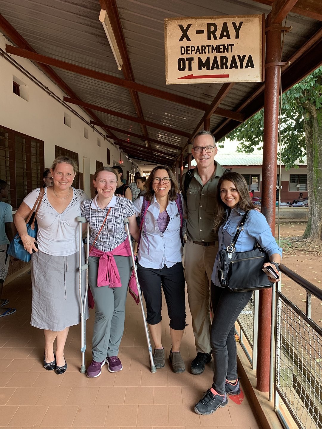 Radiologist Team at Lacor Hospital in Gulu